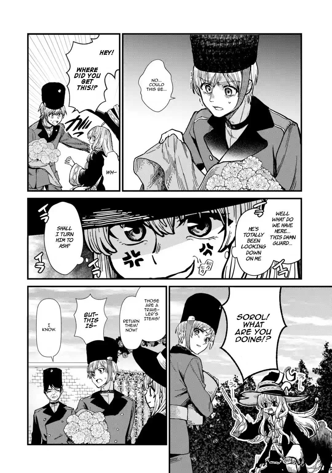 Majo no Tabitabi: The Journey of Elaina Chapter 2 page 9 - Chapter 2: The Country of Flowers