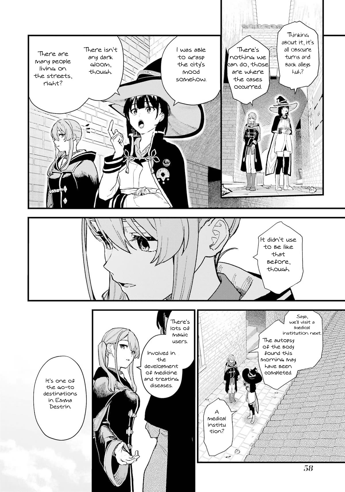 Majo no Tabitabi: The Journey of Elaina Chapter 20 page 17 - Chapter 20: The Spider Lily Blossoms in Loneliness(First Part)