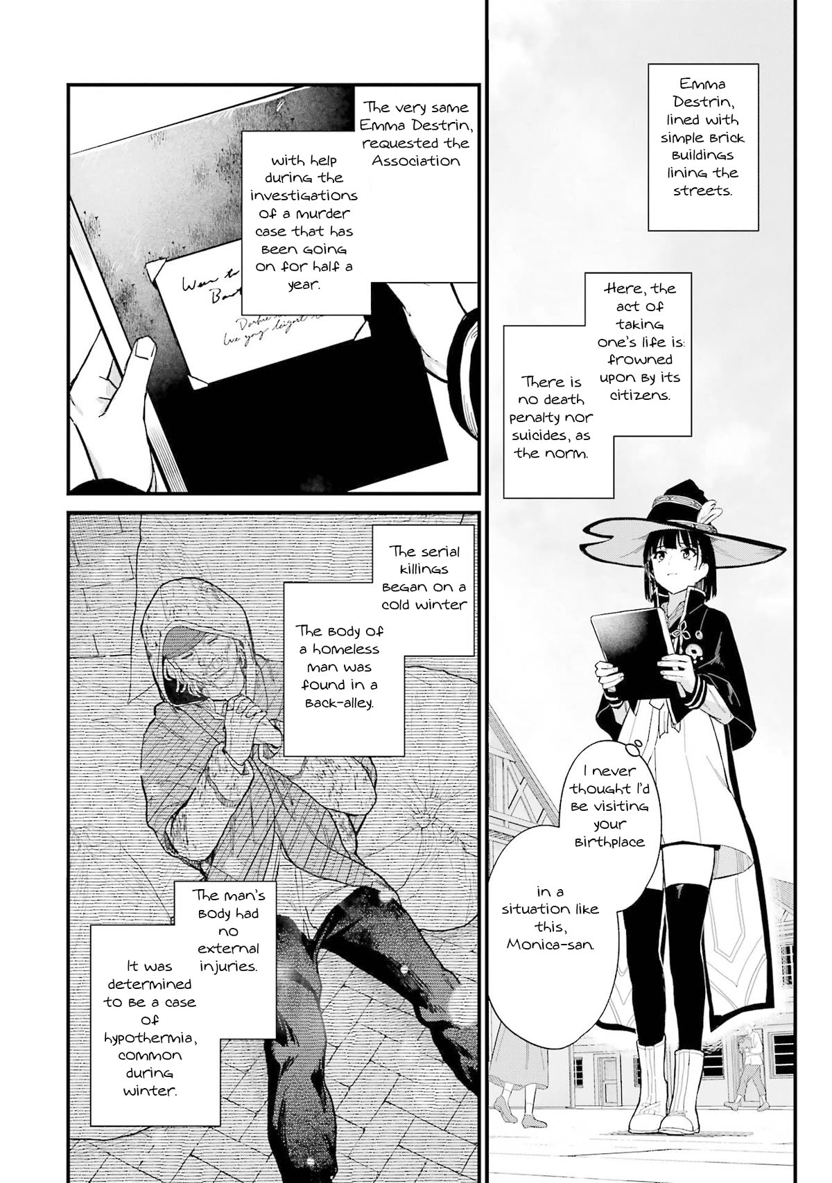 Majo no Tabitabi: The Journey of Elaina Chapter 20 page 7 - Chapter 20: The Spider Lily Blossoms in Loneliness(First Part)