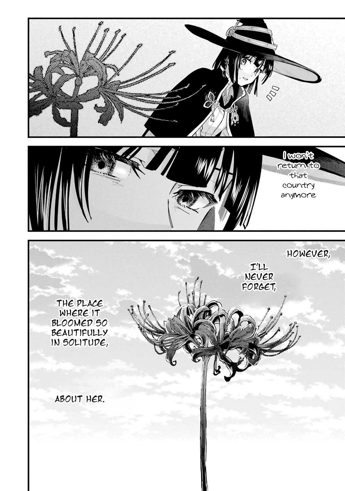 Majo no Tabitabi: The Journey of Elaina Chapter 21 page 49 - Chapter 21: The Spider Lily Blossoms in Loneliness (Part 2)