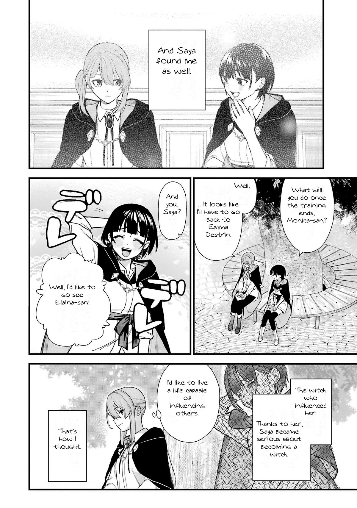 Majo no Tabitabi: The Journey of Elaina Chapter 21 page 5 - Chapter 21: The Spider Lily Blossoms in Loneliness (Part 2)