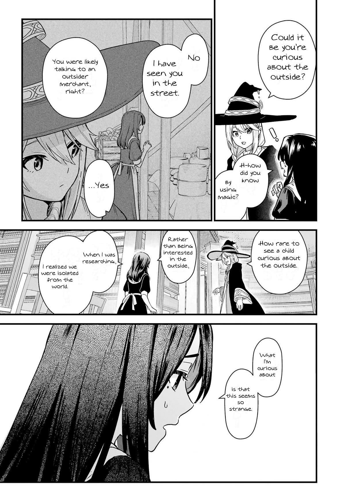 Majo no Tabitabi: The Journey of Elaina Chapter 22 page 10 - Chapter 22: The Stardust Fills The Night(First Part)