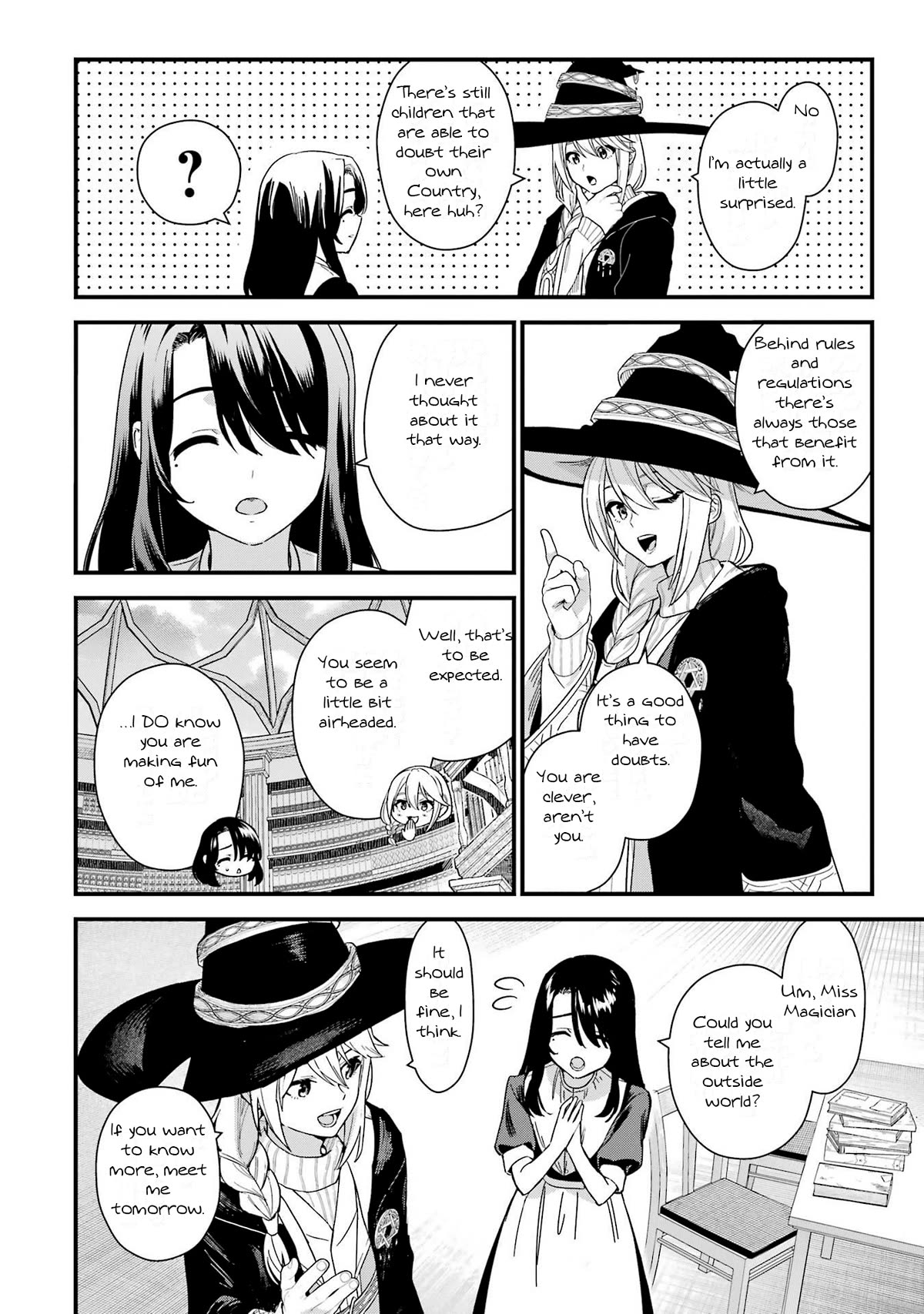 Majo no Tabitabi: The Journey of Elaina Chapter 22 page 11 - Chapter 22: The Stardust Fills The Night(First Part)