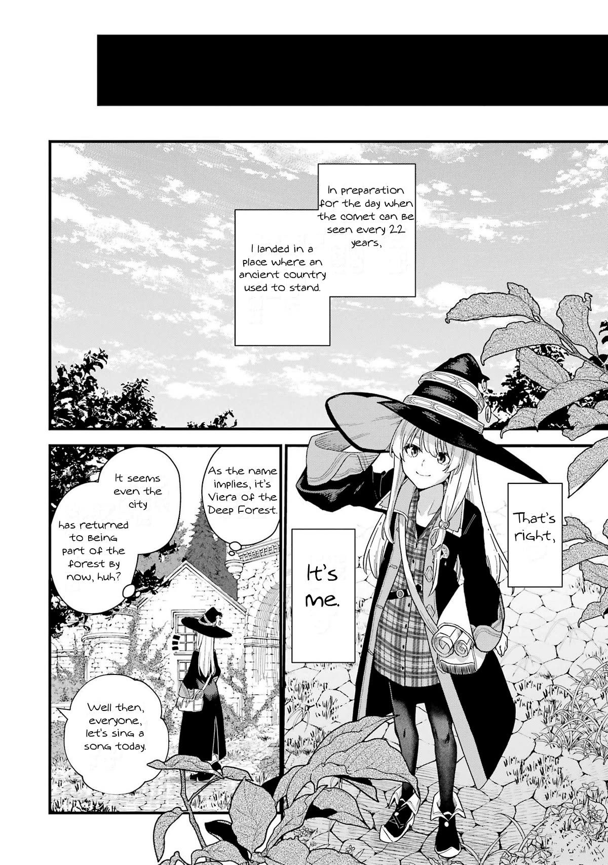 Majo no Tabitabi: The Journey of Elaina Chapter 22 page 21 - Chapter 22: The Stardust Fills The Night(First Part)