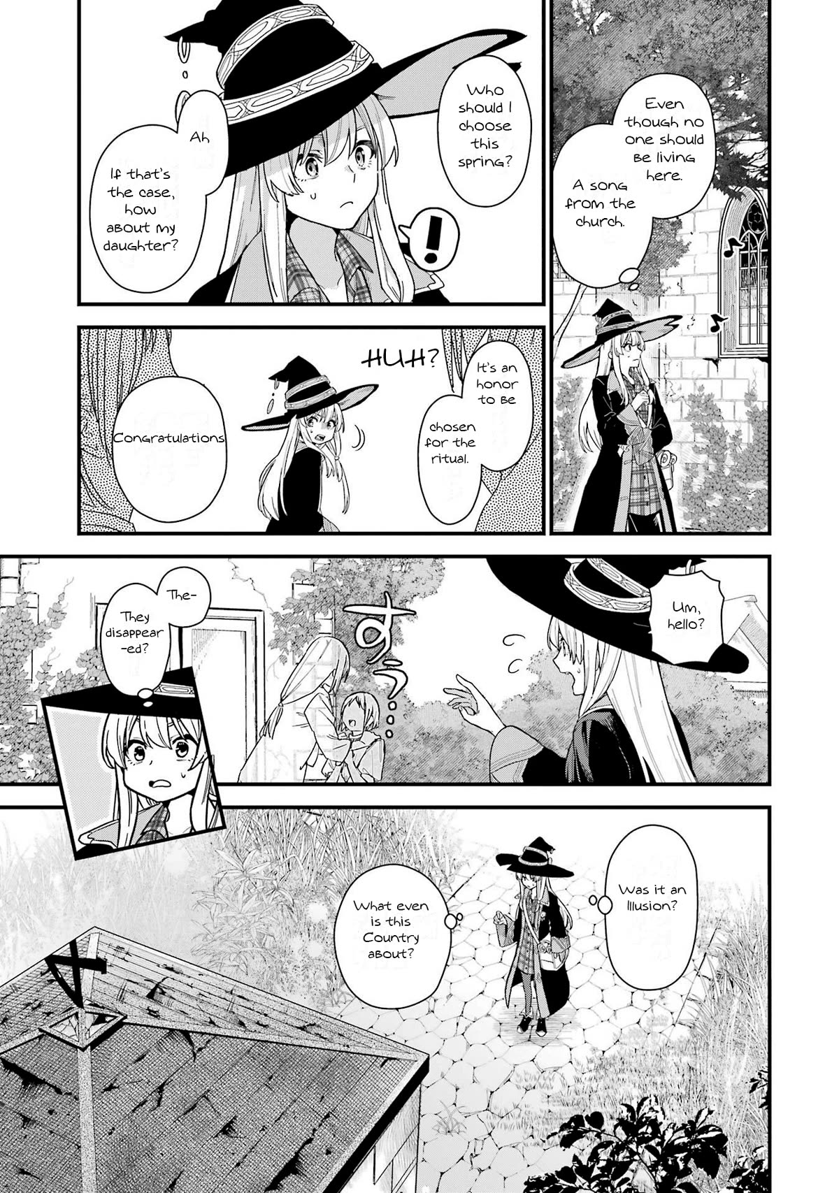 Majo no Tabitabi: The Journey of Elaina Chapter 22 page 22 - Chapter 22: The Stardust Fills The Night(First Part)