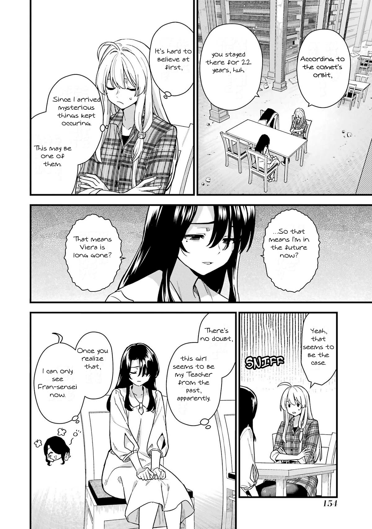 Majo no Tabitabi: The Journey of Elaina Chapter 22 page 27 - Chapter 22: The Stardust Fills The Night(First Part)
