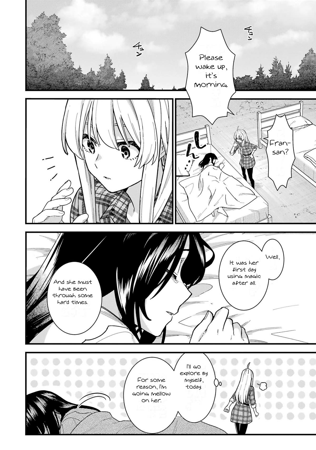 Majo no Tabitabi: The Journey of Elaina Chapter 22 page 34 - Chapter 22: The Stardust Fills The Night(First Part)