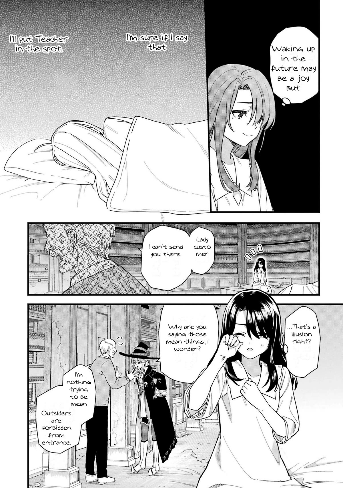 Majo no Tabitabi: The Journey of Elaina Chapter 22 page 38 - Chapter 22: The Stardust Fills The Night(First Part)