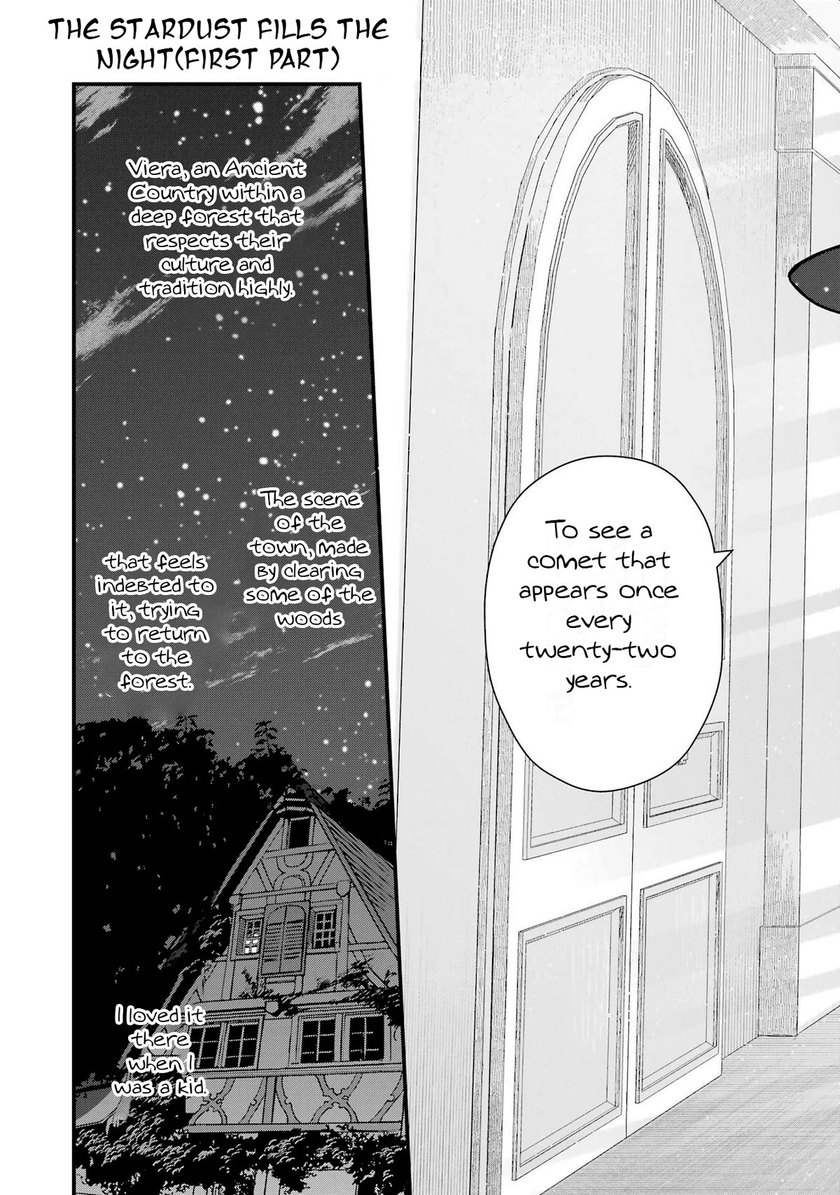 Majo no Tabitabi: The Journey of Elaina Chapter 22 page 4 - Chapter 22: The Stardust Fills The Night(First Part)