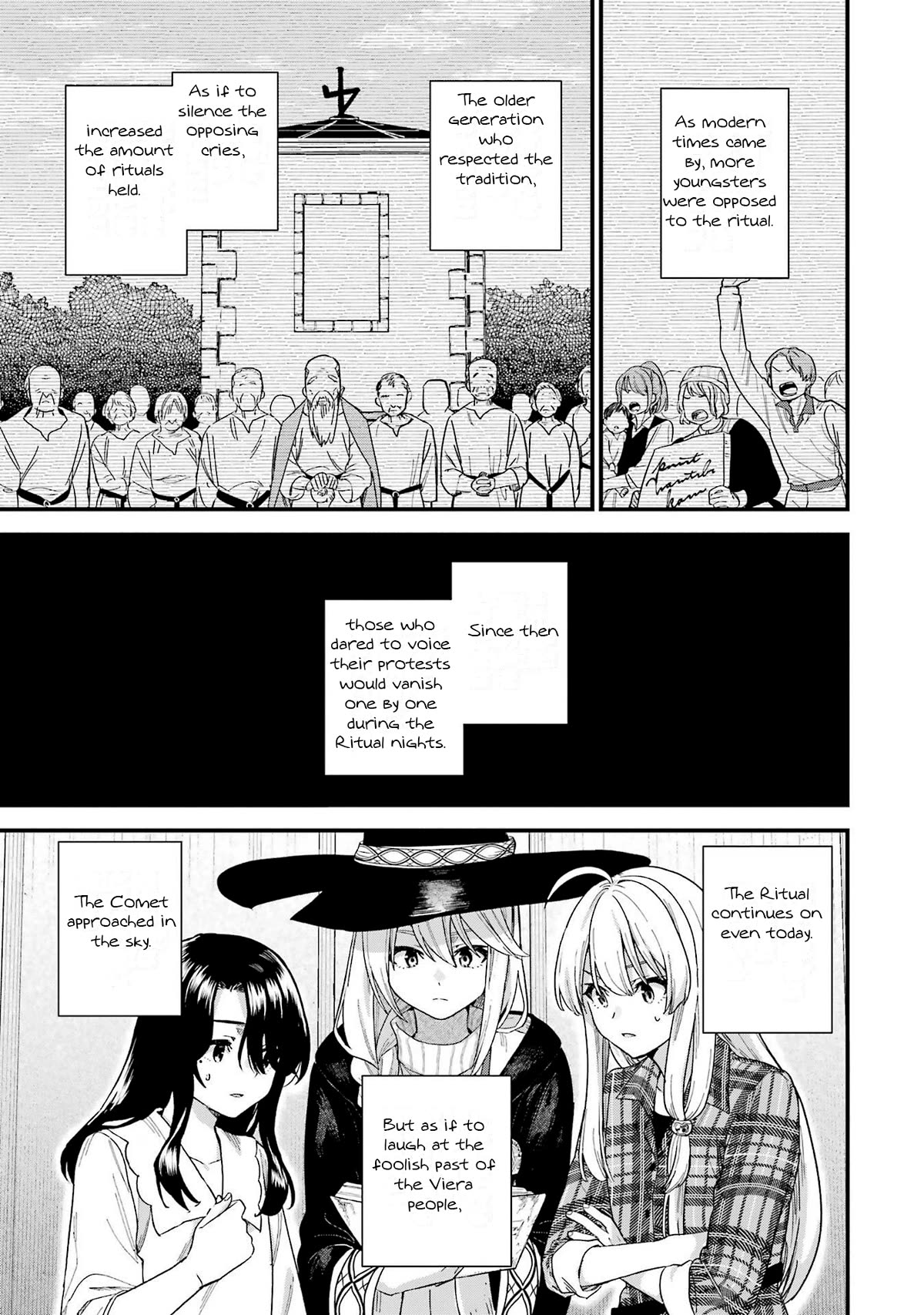 Majo no Tabitabi: The Journey of Elaina Chapter 22 page 51 - Chapter 22: The Stardust Fills The Night(First Part)