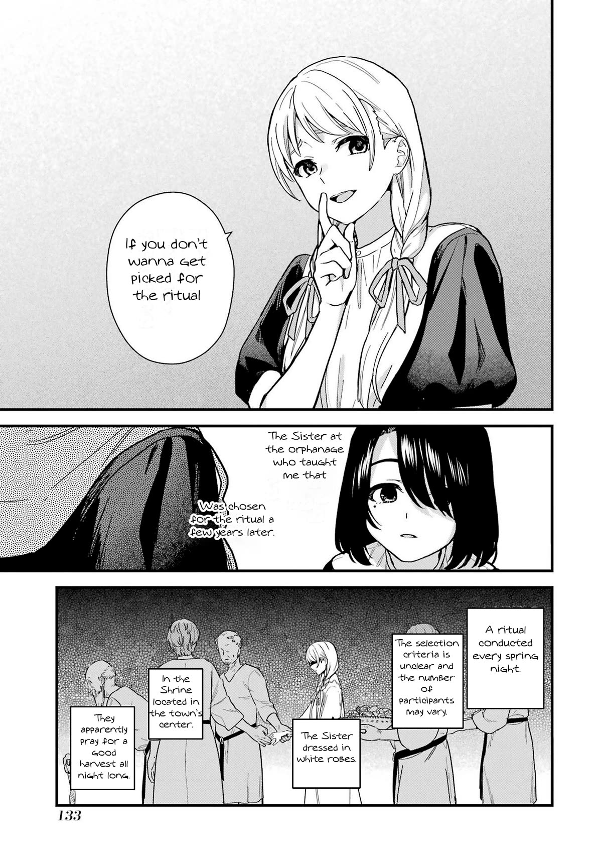 Majo no Tabitabi: The Journey of Elaina Chapter 22 page 6 - Chapter 22: The Stardust Fills The Night(First Part)