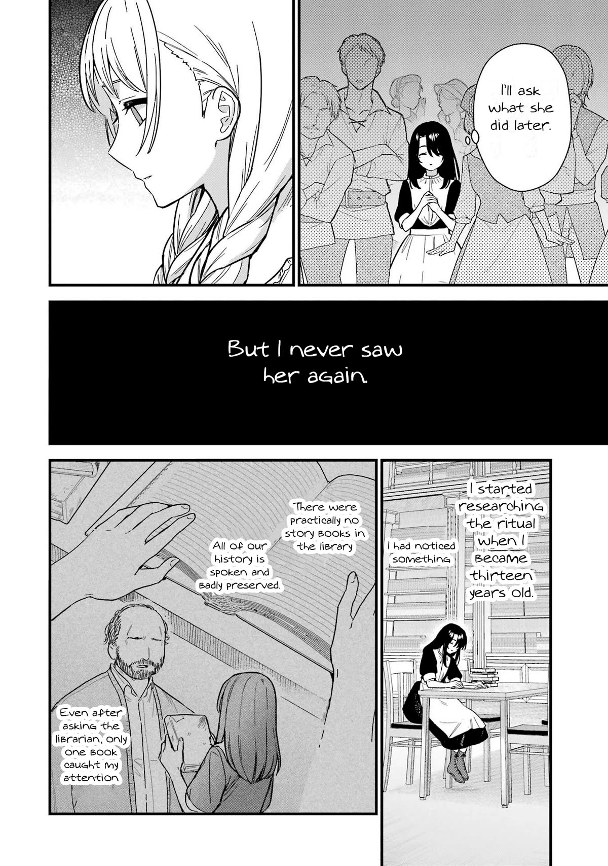 Majo no Tabitabi: The Journey of Elaina Chapter 22 page 7 - Chapter 22: The Stardust Fills The Night(First Part)