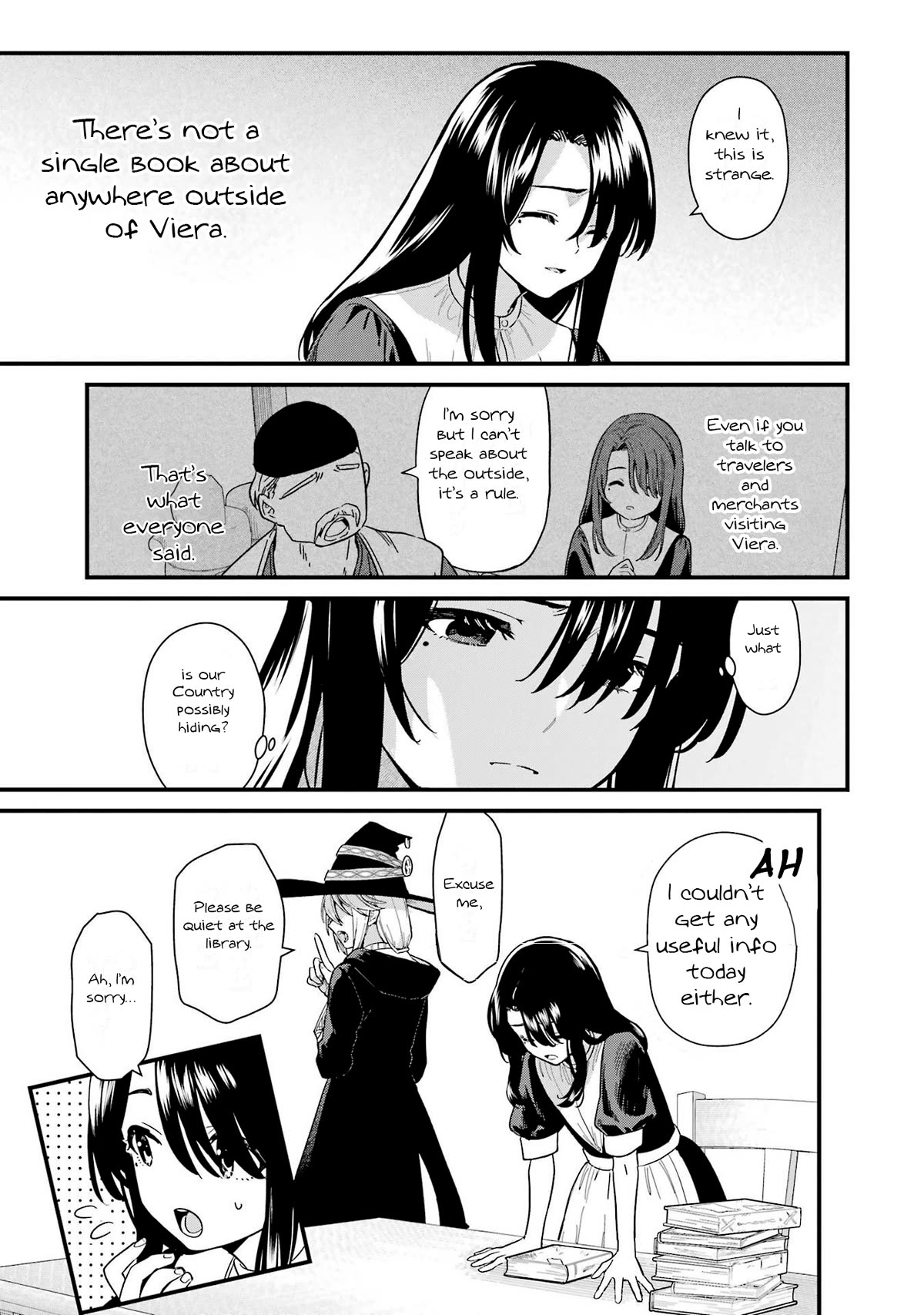 Majo no Tabitabi: The Journey of Elaina Chapter 22 page 8 - Chapter 22: The Stardust Fills The Night(First Part)
