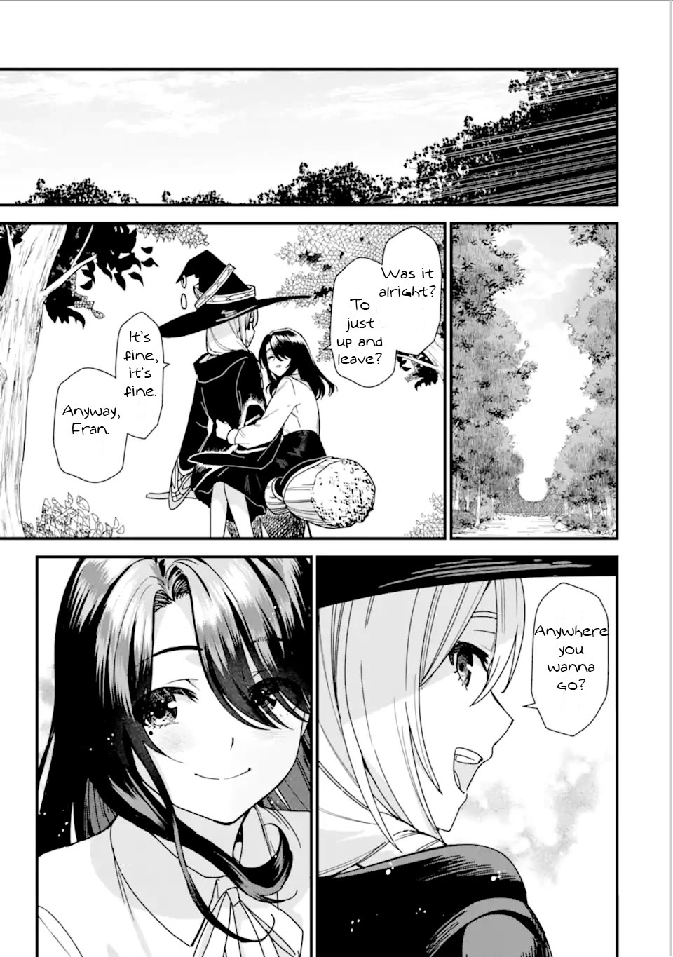 Majo no Tabitabi: The Journey of Elaina Chapter 23 page 12 - Chapter 23: The Stardust Fills The Night (Part 2)