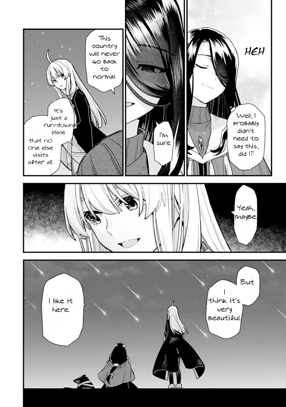 Majo no Tabitabi: The Journey of Elaina Chapter 23 page 22 - Chapter 23: The Stardust Fills The Night (Part 2)