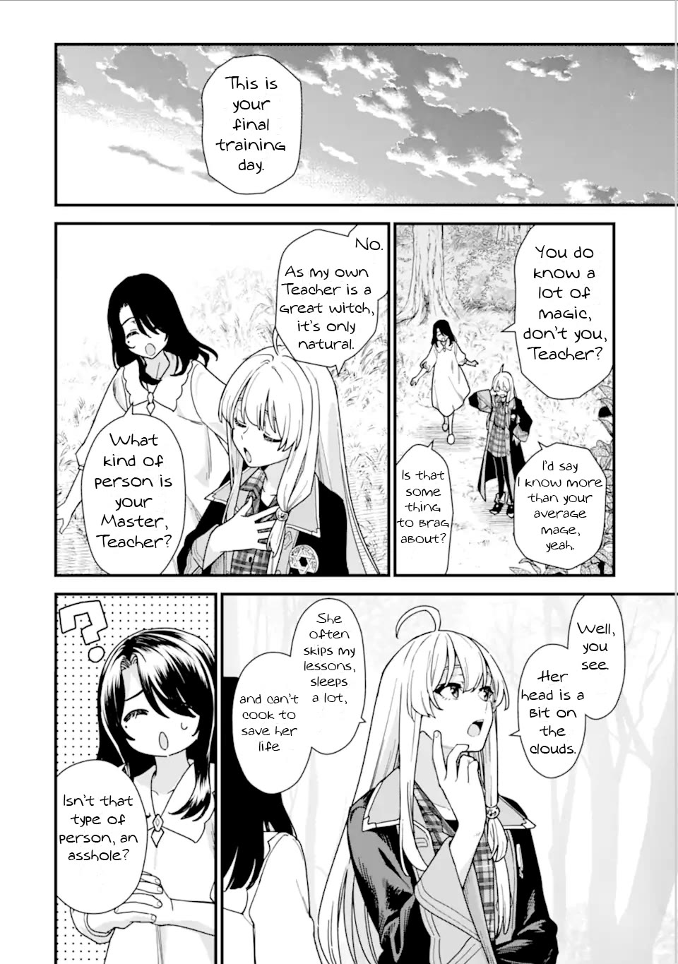 Majo no Tabitabi: The Journey of Elaina Chapter 23 page 3 - Chapter 23: The Stardust Fills The Night (Part 2)