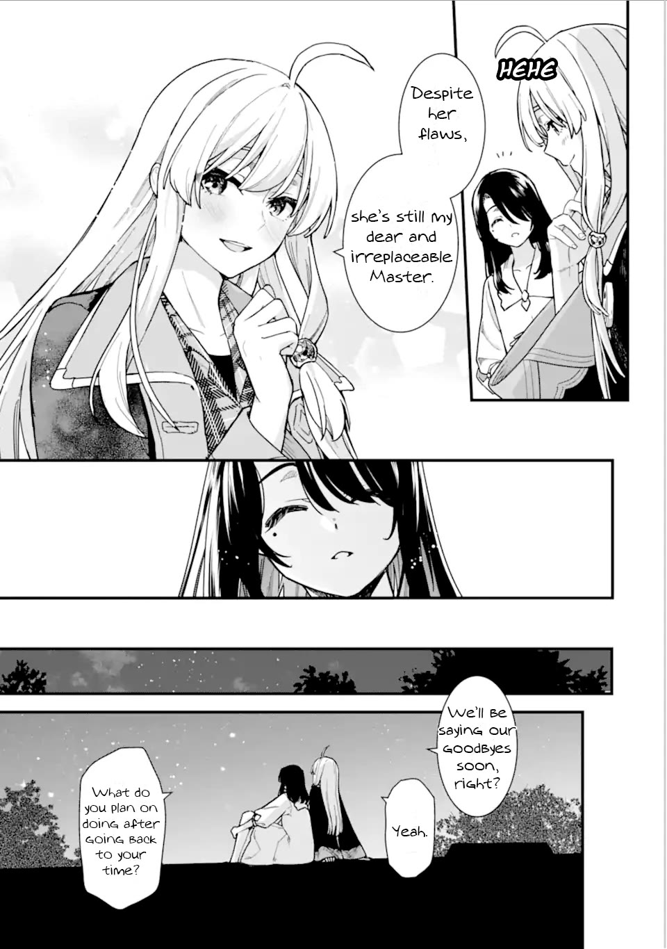 Majo no Tabitabi: The Journey of Elaina Chapter 23 page 4 - Chapter 23: The Stardust Fills The Night (Part 2)