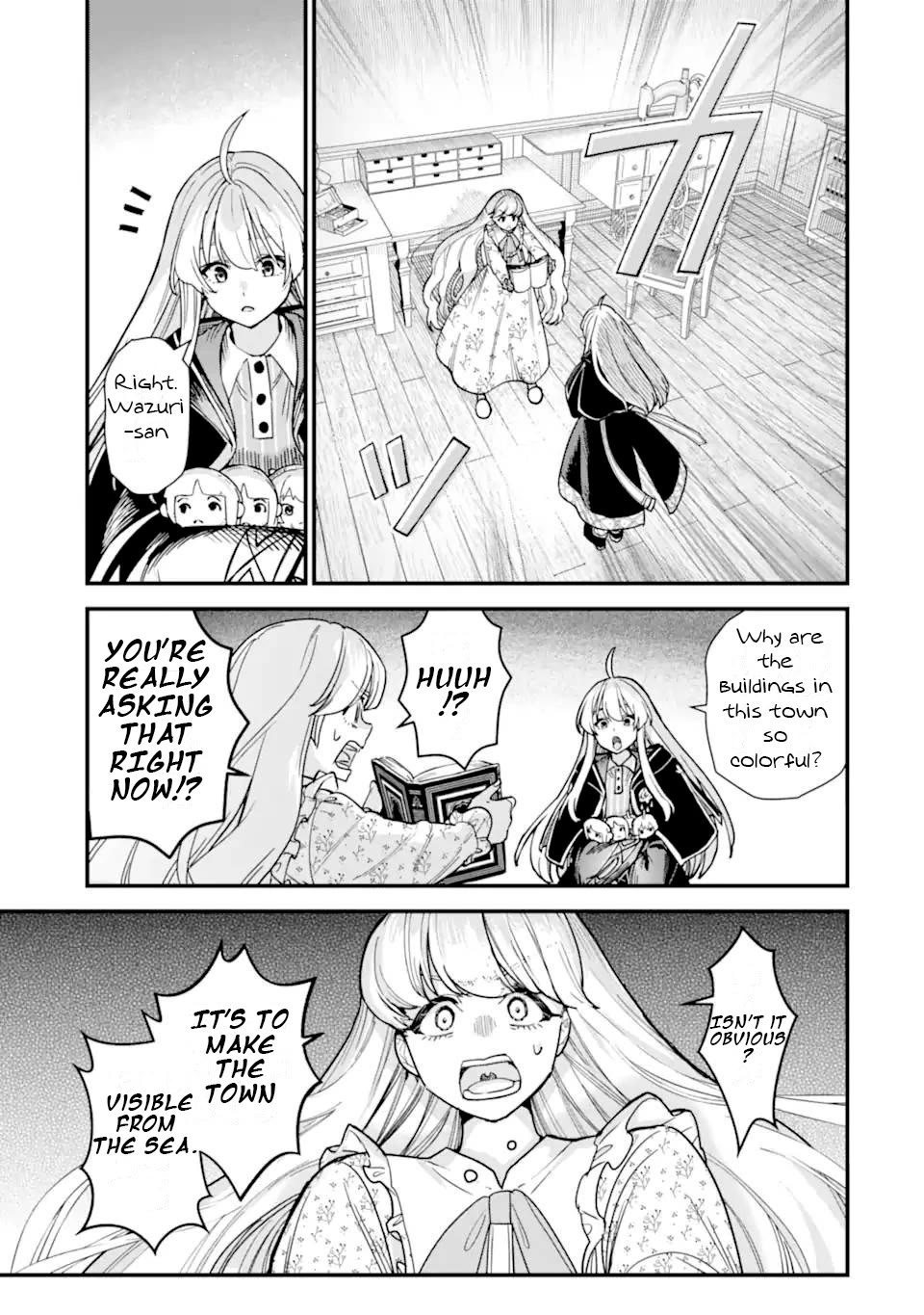 Majo no Tabitabi: The Journey of Elaina Chapter 24.2 page 12 - Chapter 24.2: Journeying The Sea Route(First Part)