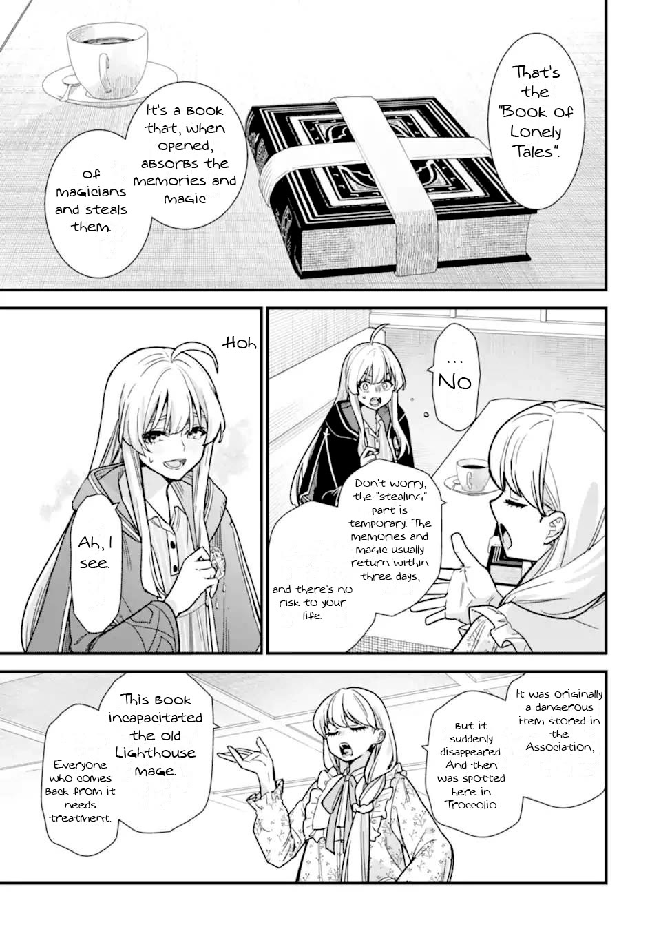 Majo no Tabitabi: The Journey of Elaina Chapter 24.2 page 4 - Chapter 24.2: Journeying The Sea Route(First Part)