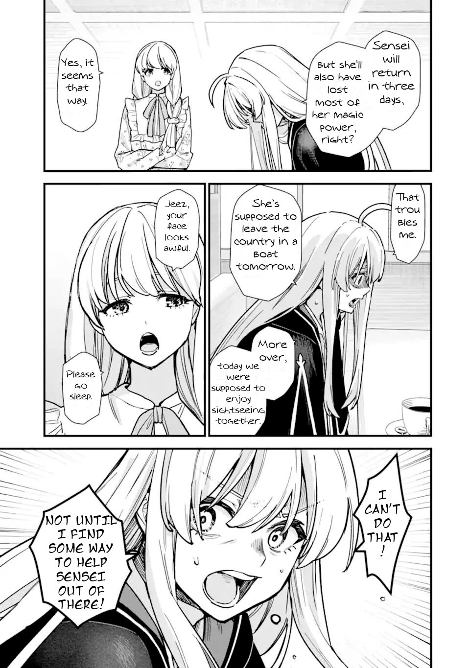 Majo no Tabitabi: The Journey of Elaina Chapter 24.2 page 6 - Chapter 24.2: Journeying The Sea Route(First Part)