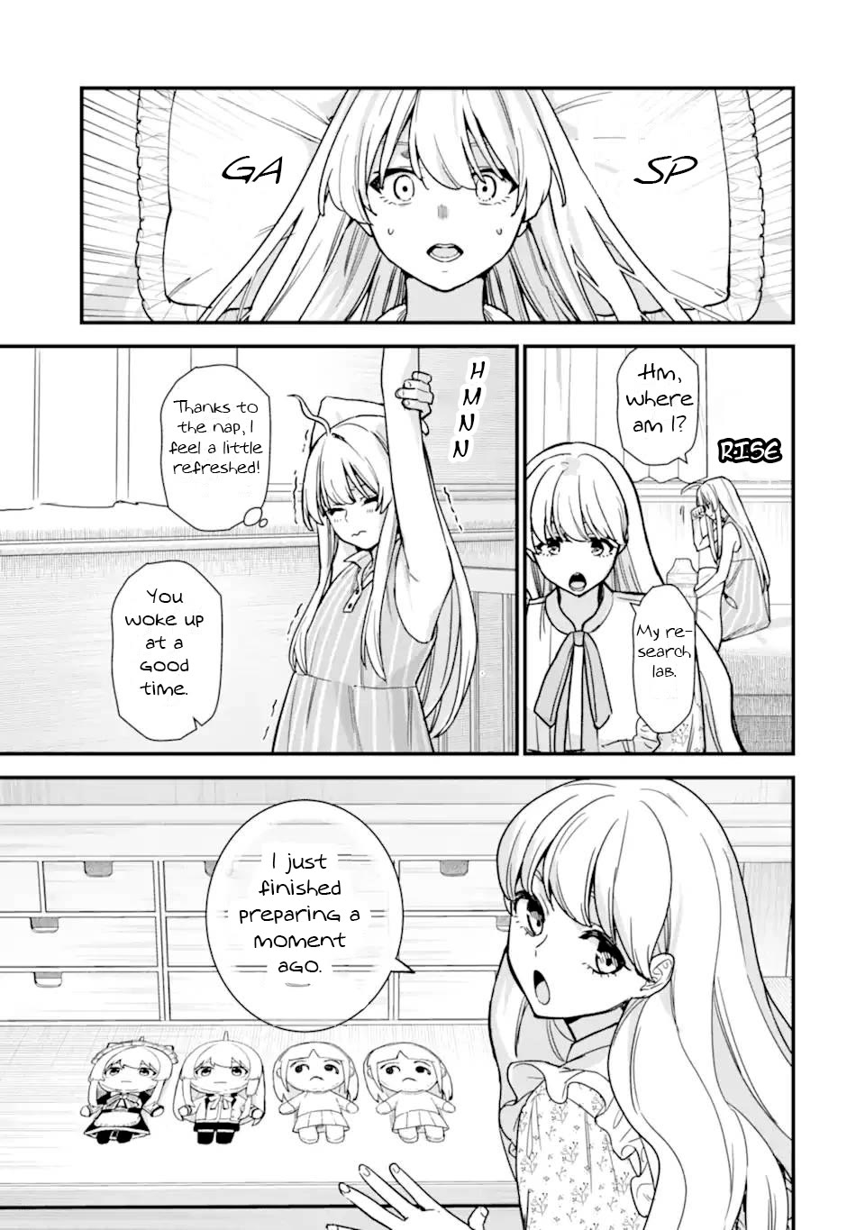 Majo no Tabitabi: The Journey of Elaina Chapter 24.2 page 8 - Chapter 24.2: Journeying The Sea Route(First Part)