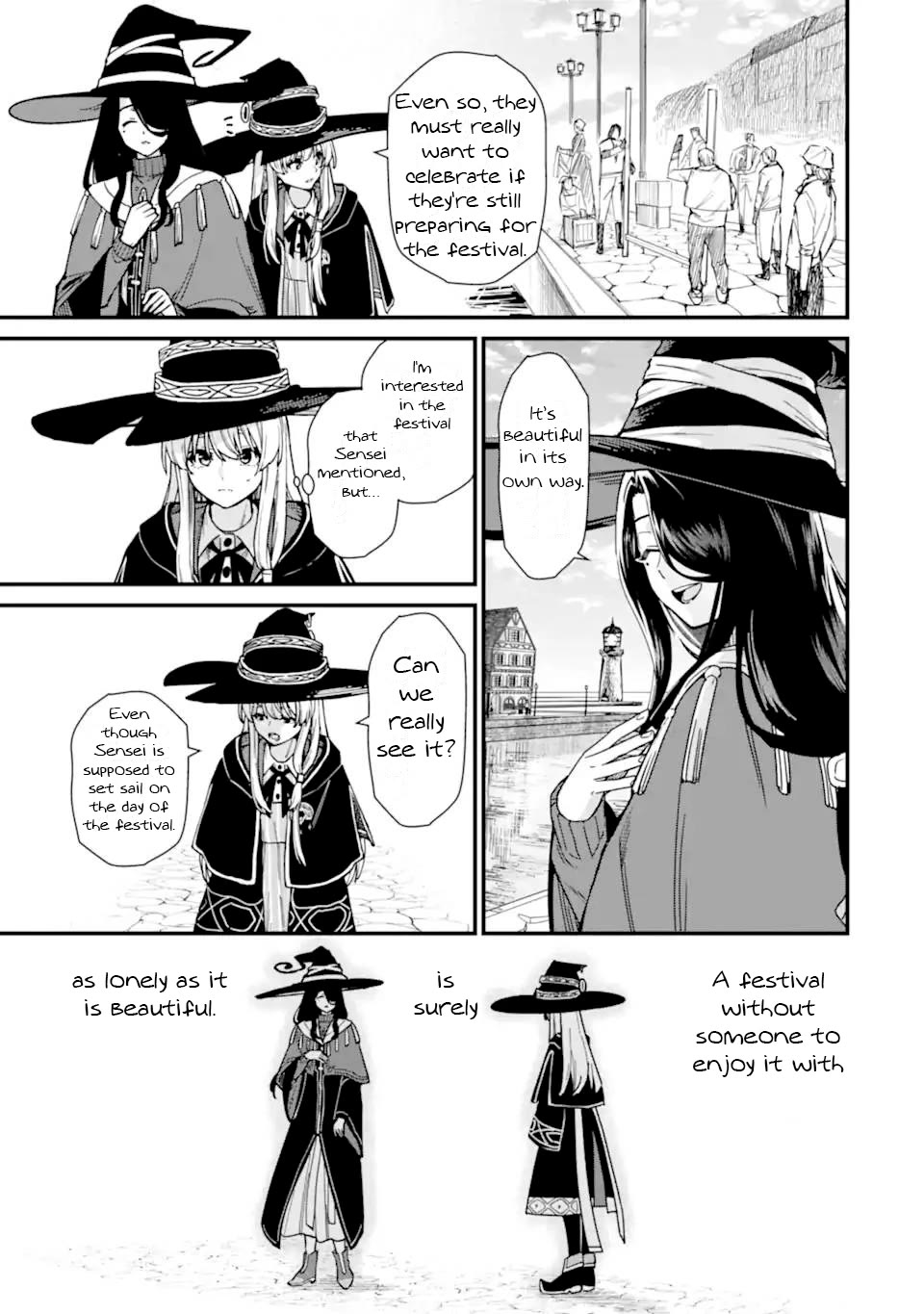 Majo no Tabitabi: The Journey of Elaina Chapter 24 page 16 - Chapter 24: Journeying The Sea Route(First Part)