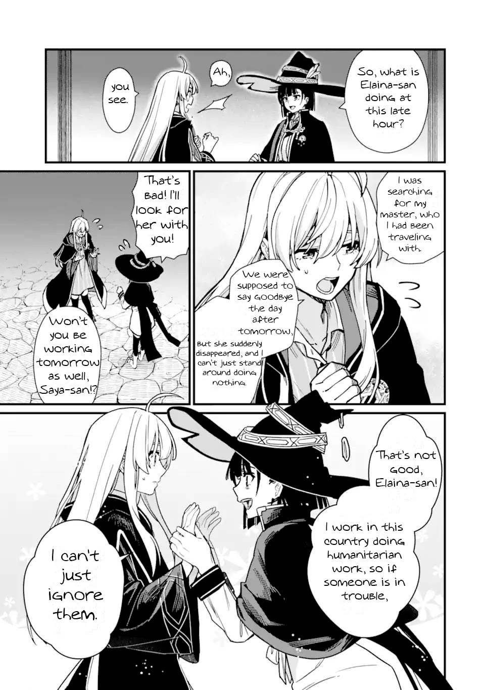 Majo no Tabitabi: The Journey of Elaina Chapter 24 page 26 - Chapter 24: Journeying The Sea Route(First Part)