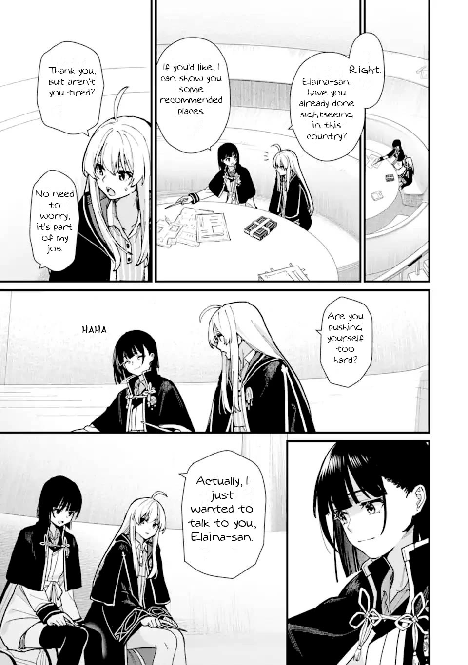Majo no Tabitabi: The Journey of Elaina Chapter 24 page 34 - Chapter 24: Journeying The Sea Route(First Part)