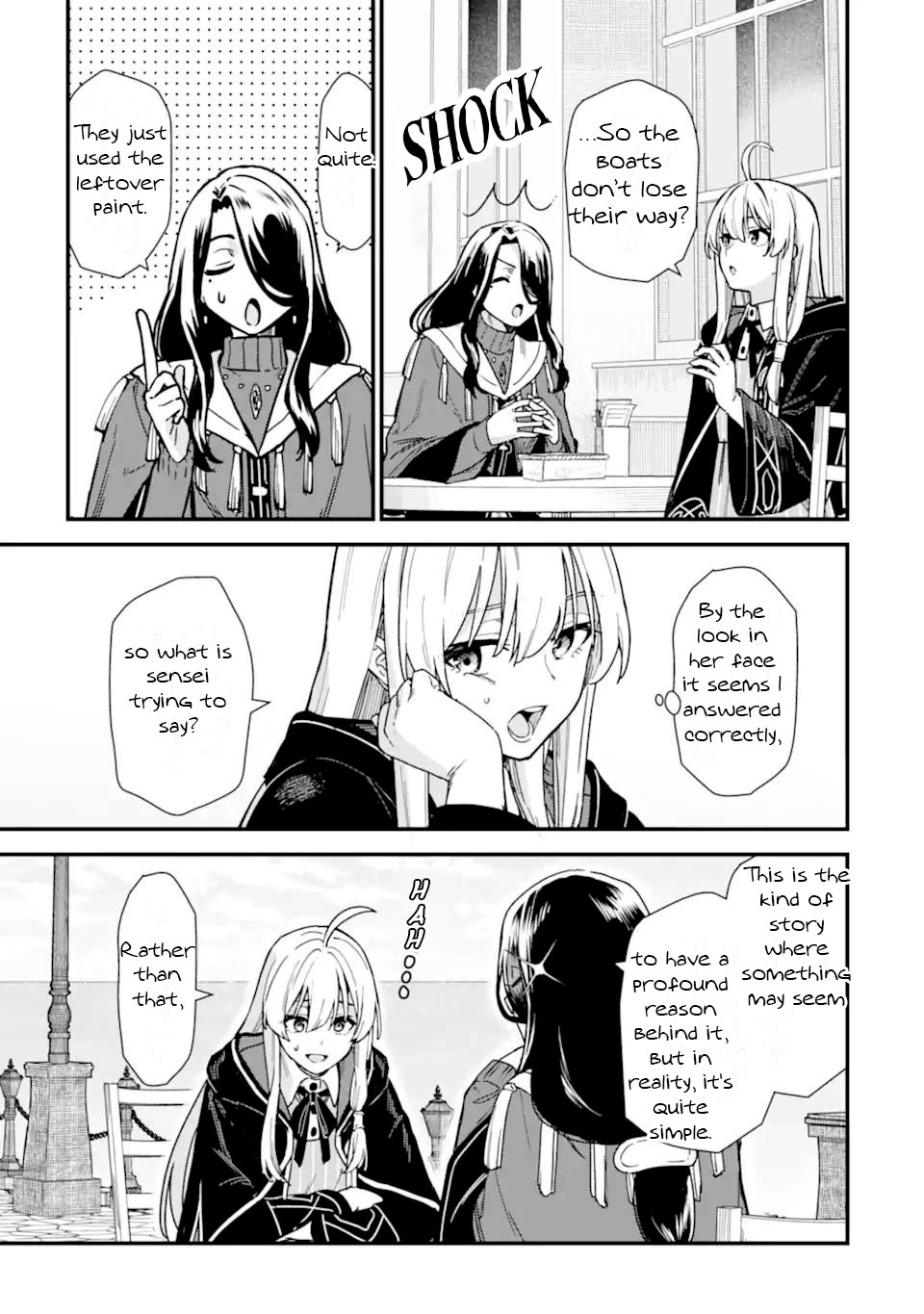 Majo no Tabitabi: The Journey of Elaina Chapter 24 page 4 - Chapter 24: Journeying The Sea Route(First Part)