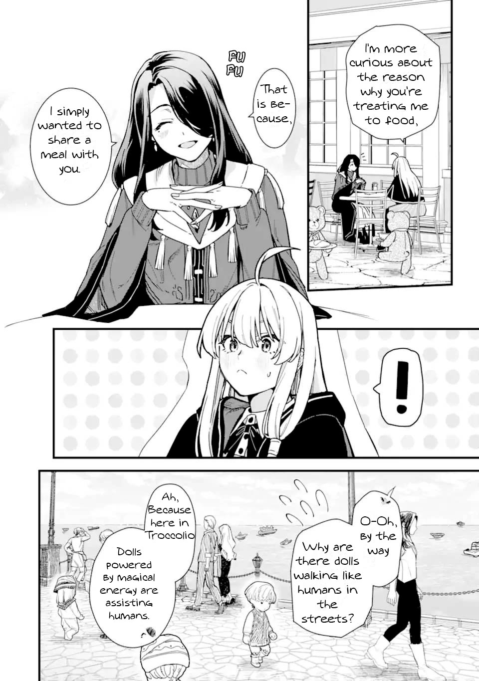 Majo no Tabitabi: The Journey of Elaina Chapter 24 page 5 - Chapter 24: Journeying The Sea Route(First Part)