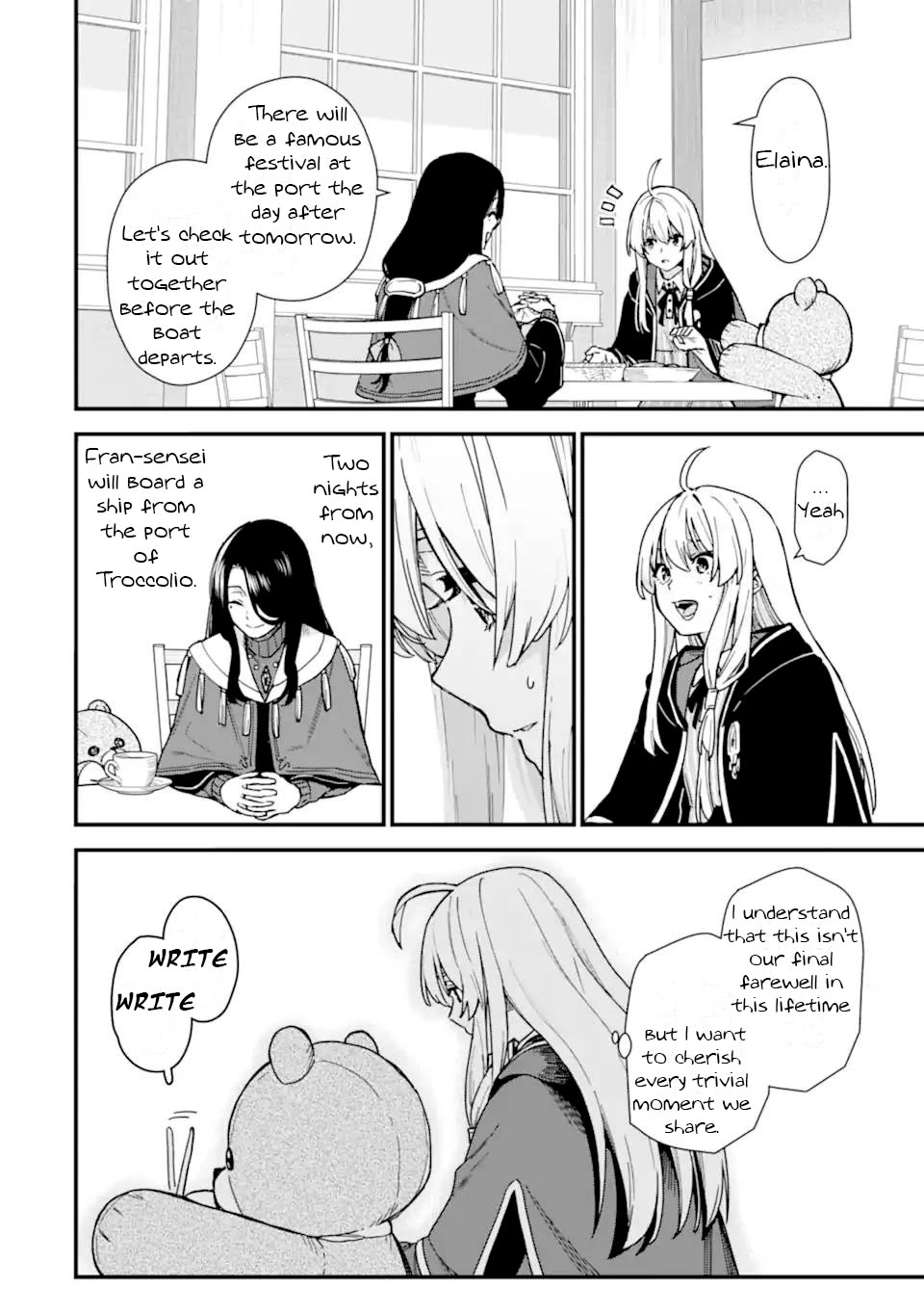 Majo no Tabitabi: The Journey of Elaina Chapter 24 page 7 - Chapter 24: Journeying The Sea Route(First Part)