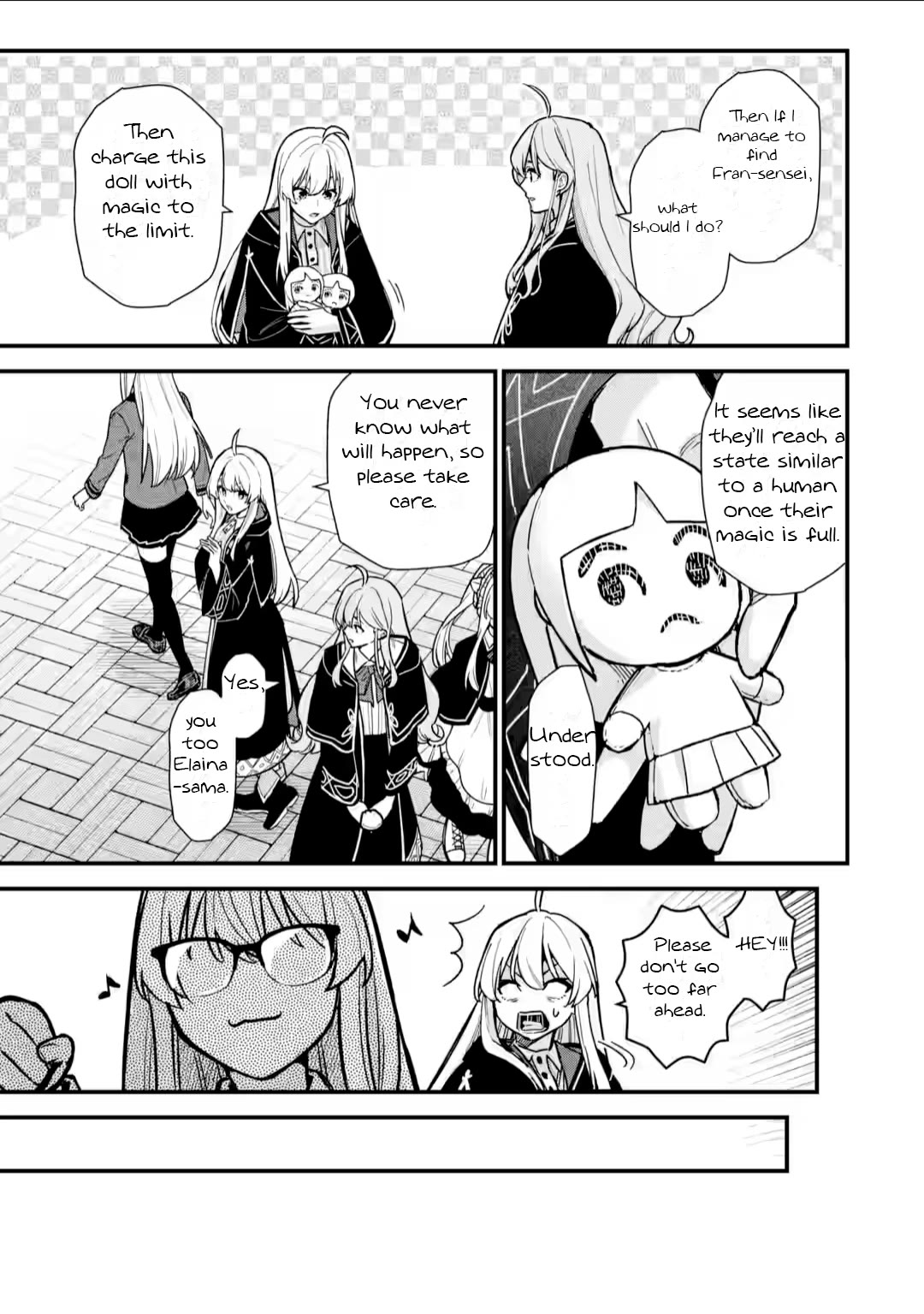 Majo no Tabitabi: The Journey of Elaina Chapter 25.2 page 4 - Chapter 25.2: Journeying The Sea Route(Part 2)