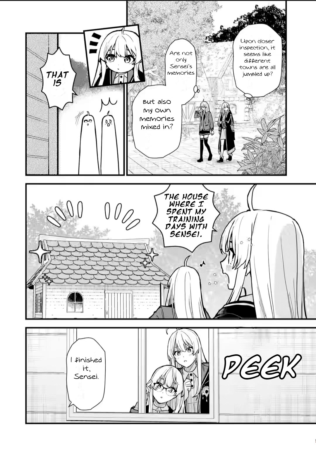 Majo no Tabitabi: The Journey of Elaina Chapter 25.2 page 5 - Chapter 25.2: Journeying The Sea Route(Part 2)