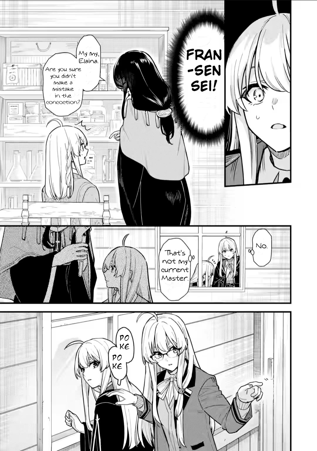 Majo no Tabitabi: The Journey of Elaina Chapter 25.2 page 6 - Chapter 25.2: Journeying The Sea Route(Part 2)