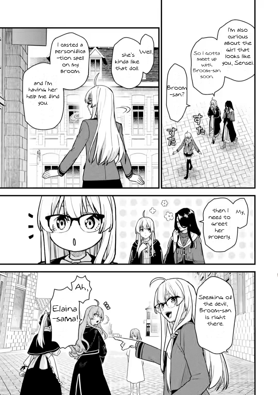Majo no Tabitabi: The Journey of Elaina Chapter 25.3 page 2 - Chapter 25.3: Journeying The Sea Route (Part 2)