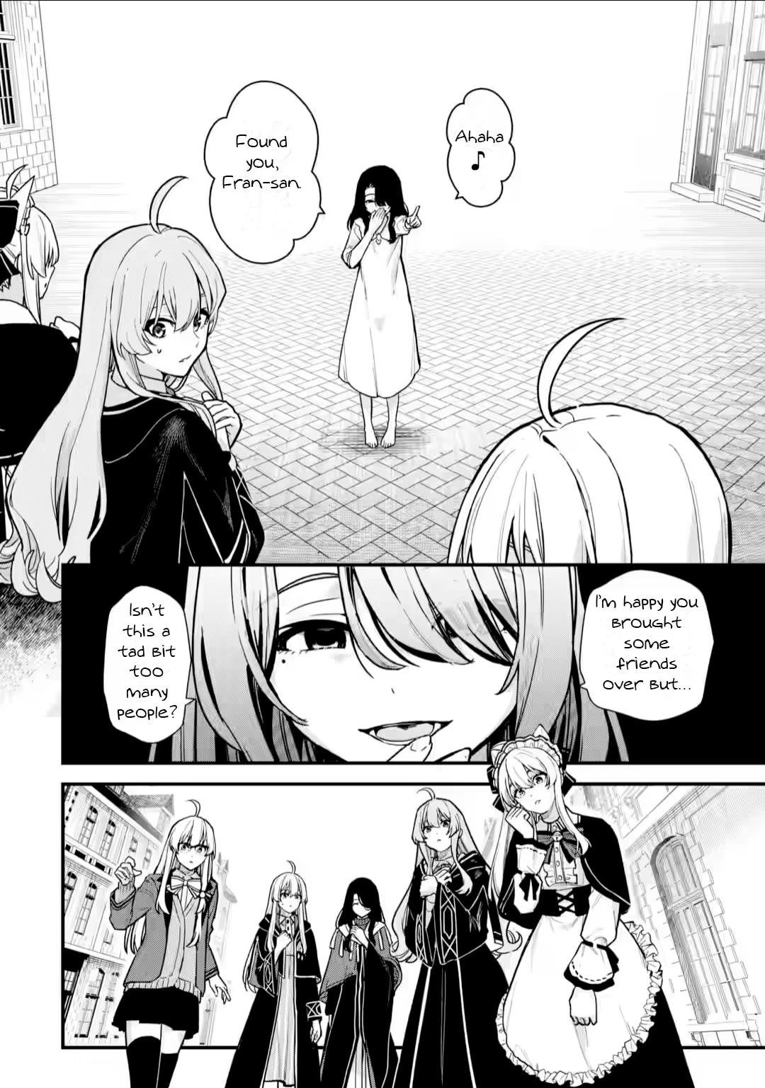 Majo no Tabitabi: The Journey of Elaina Chapter 25.3 page 3 - Chapter 25.3: Journeying The Sea Route (Part 2)