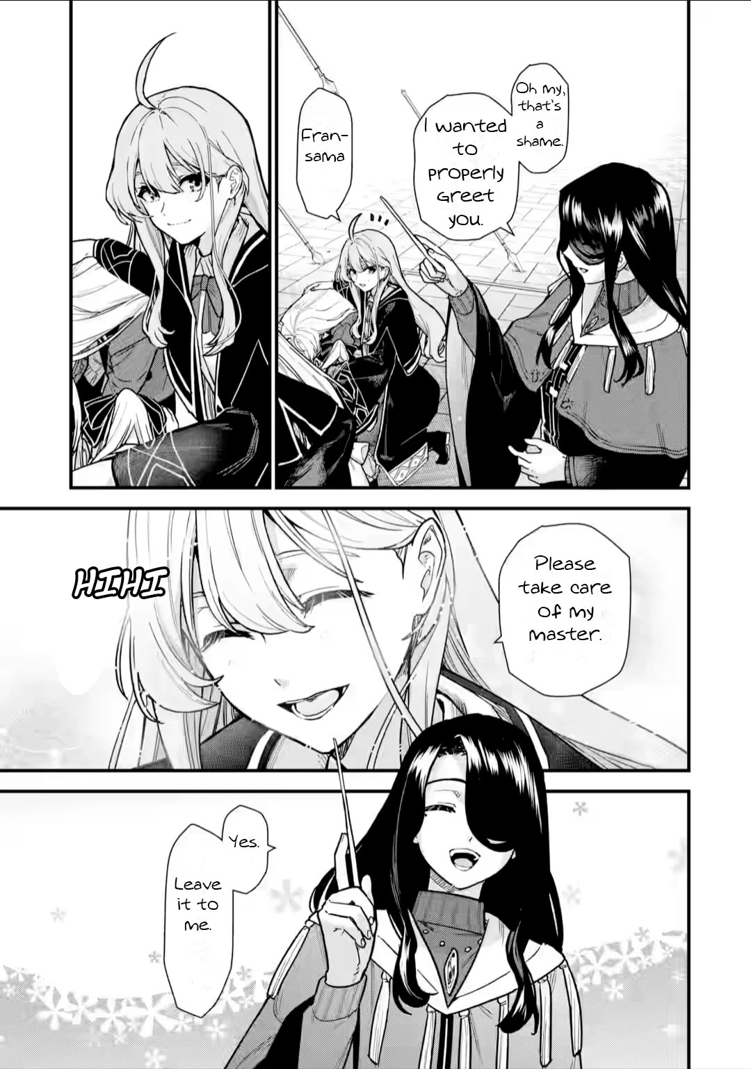 Majo no Tabitabi: The Journey of Elaina Chapter 25.3 page 6 - Chapter 25.3: Journeying The Sea Route (Part 2)