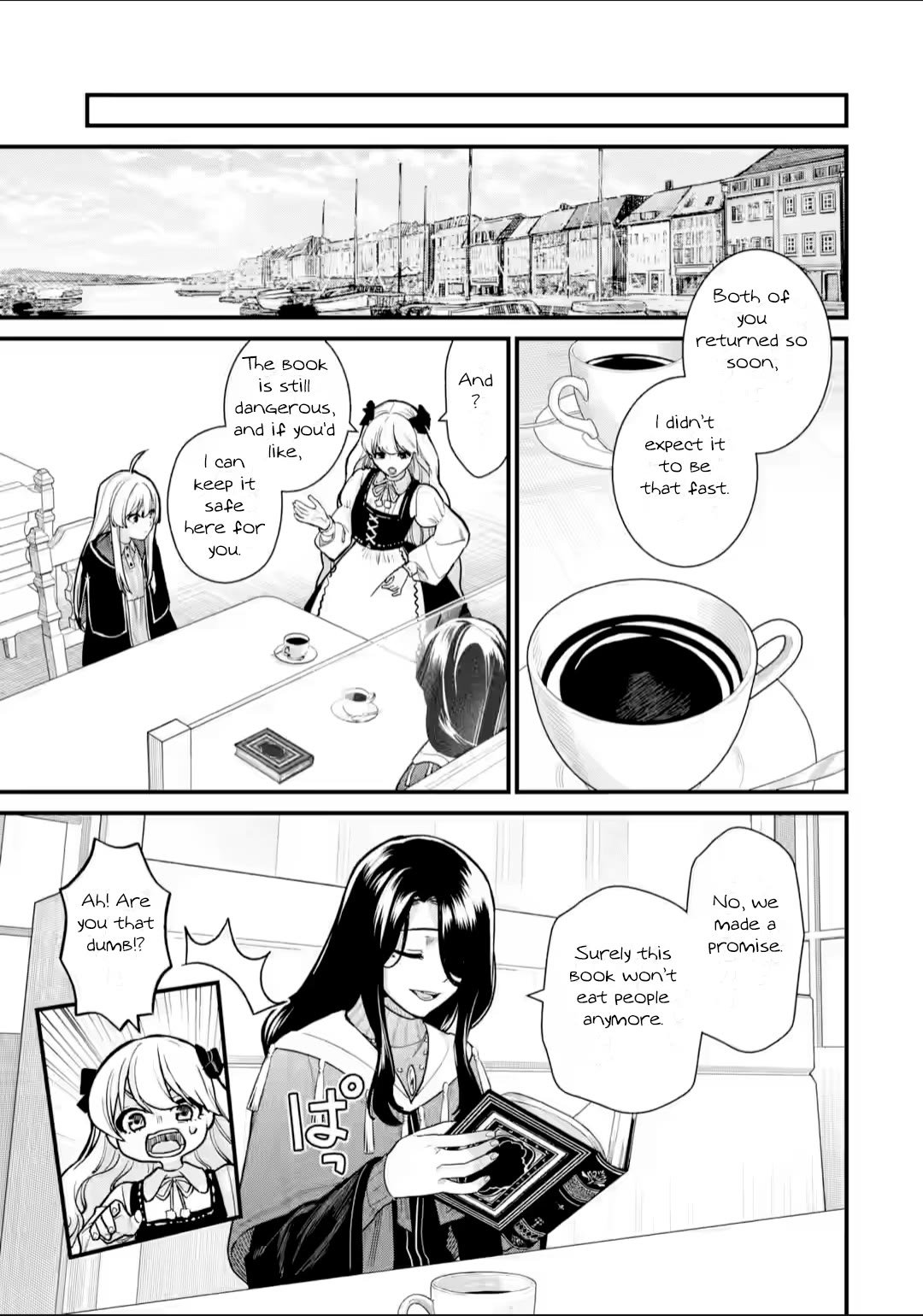 Majo no Tabitabi: The Journey of Elaina Chapter 25.4 page 14 - Chapter 25.4: Journeying The Sea Route(Part 2)