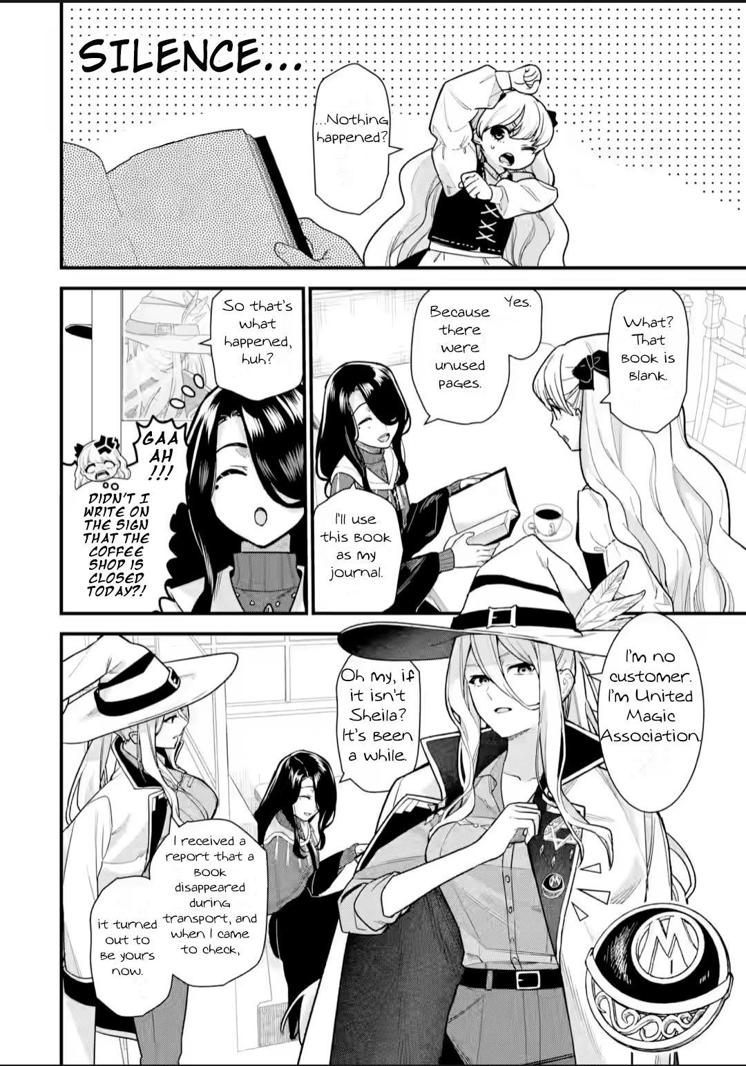 Majo no Tabitabi: The Journey of Elaina Chapter 25.4 page 15 - Chapter 25.4: Journeying The Sea Route(Part 2)