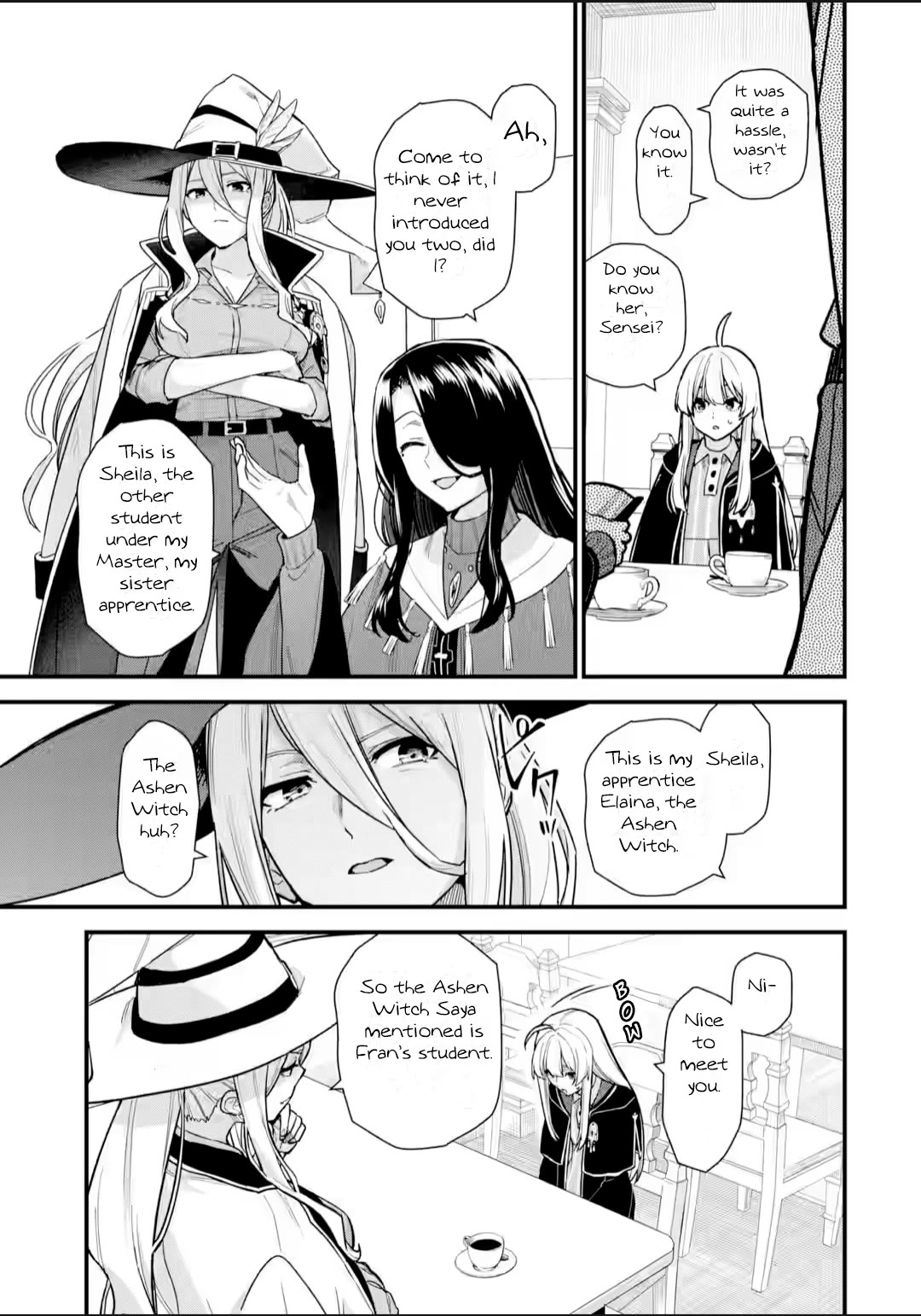Majo no Tabitabi: The Journey of Elaina Chapter 25.4 page 16 - Chapter 25.4: Journeying The Sea Route(Part 2)