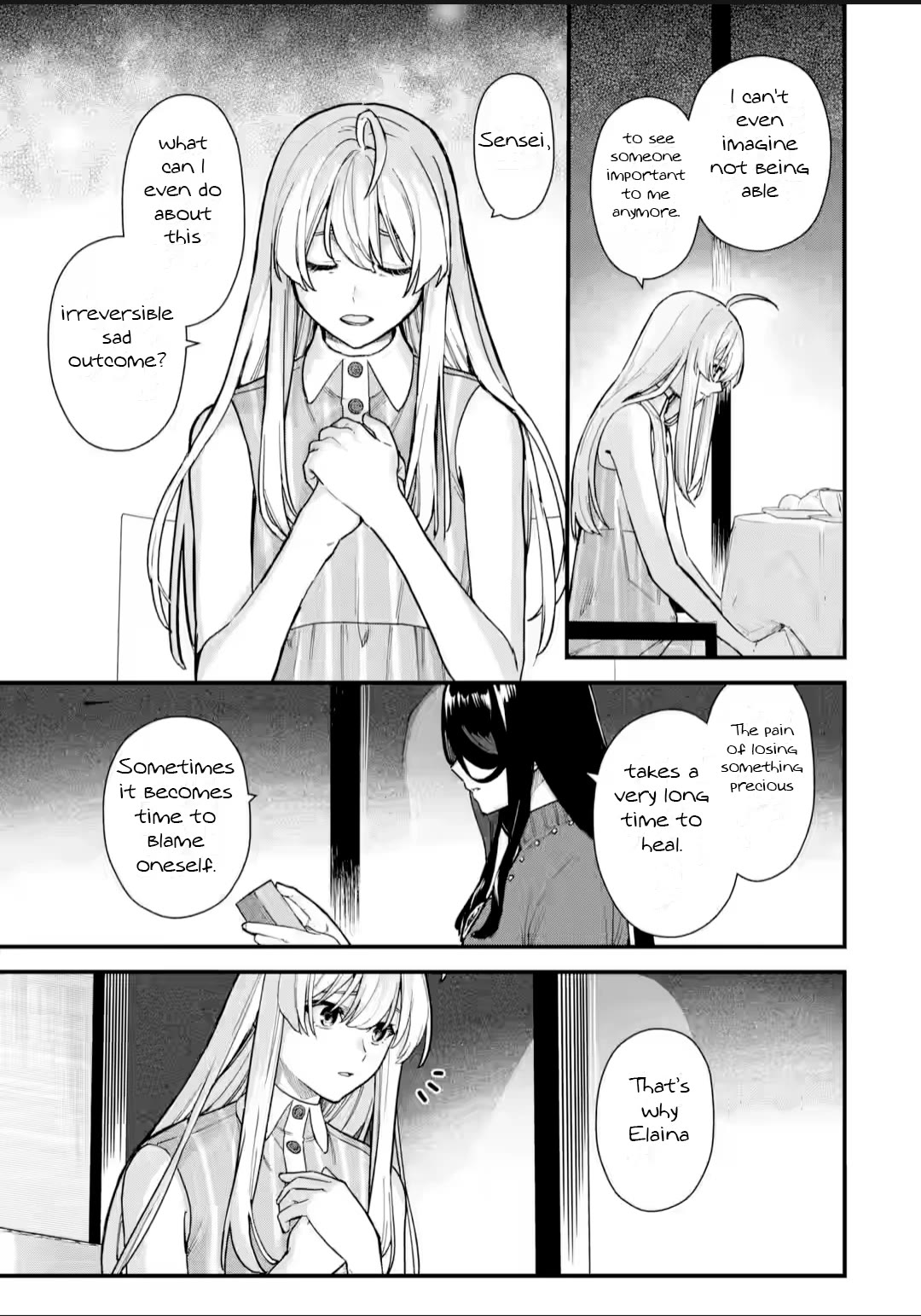 Majo no Tabitabi: The Journey of Elaina Chapter 26.1 page 14 - Chapter 26.1: Journeying The Sea Route (Final Part)