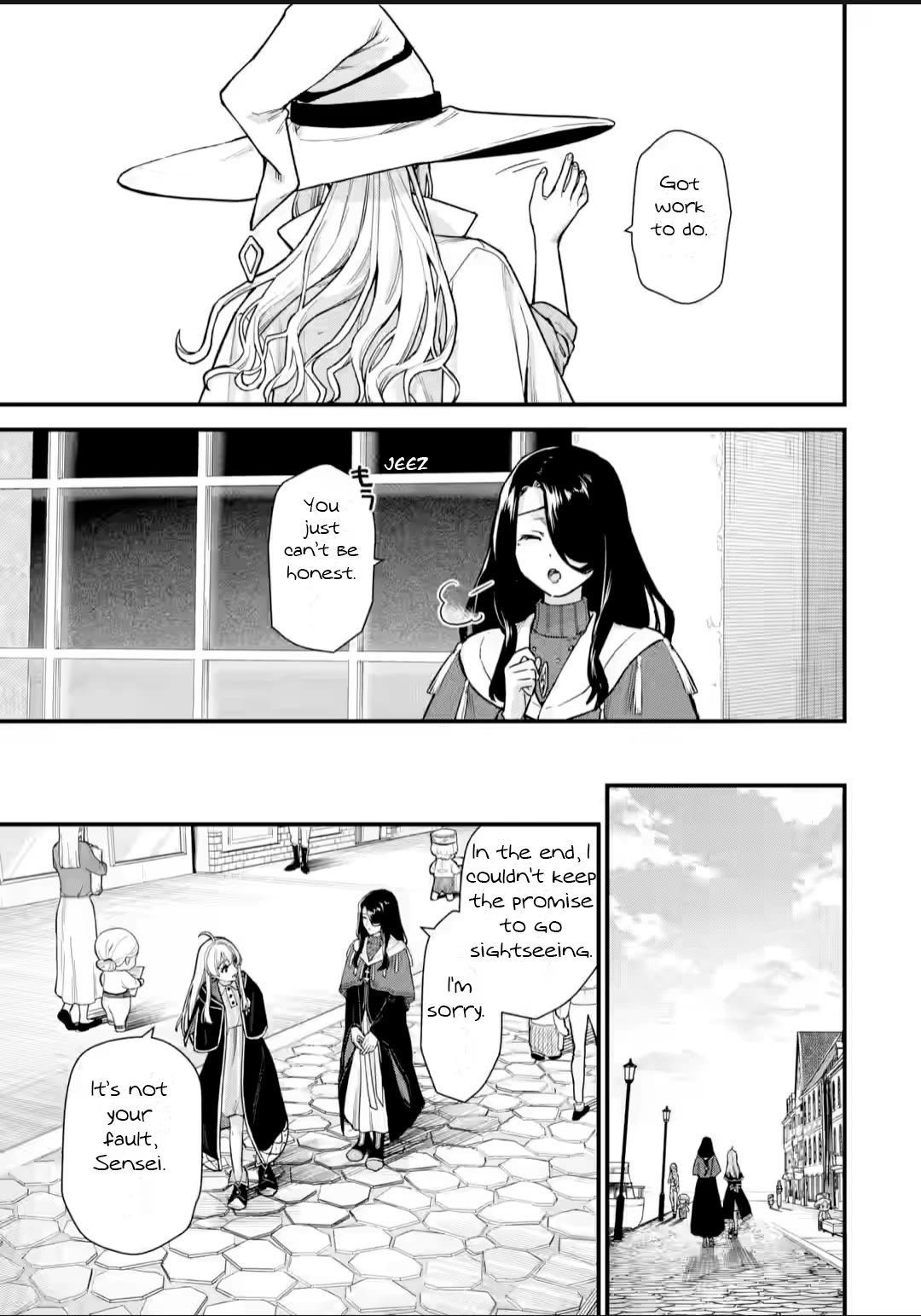 Majo no Tabitabi: The Journey of Elaina Chapter 26.1 page 8 - Chapter 26.1: Journeying The Sea Route (Final Part)