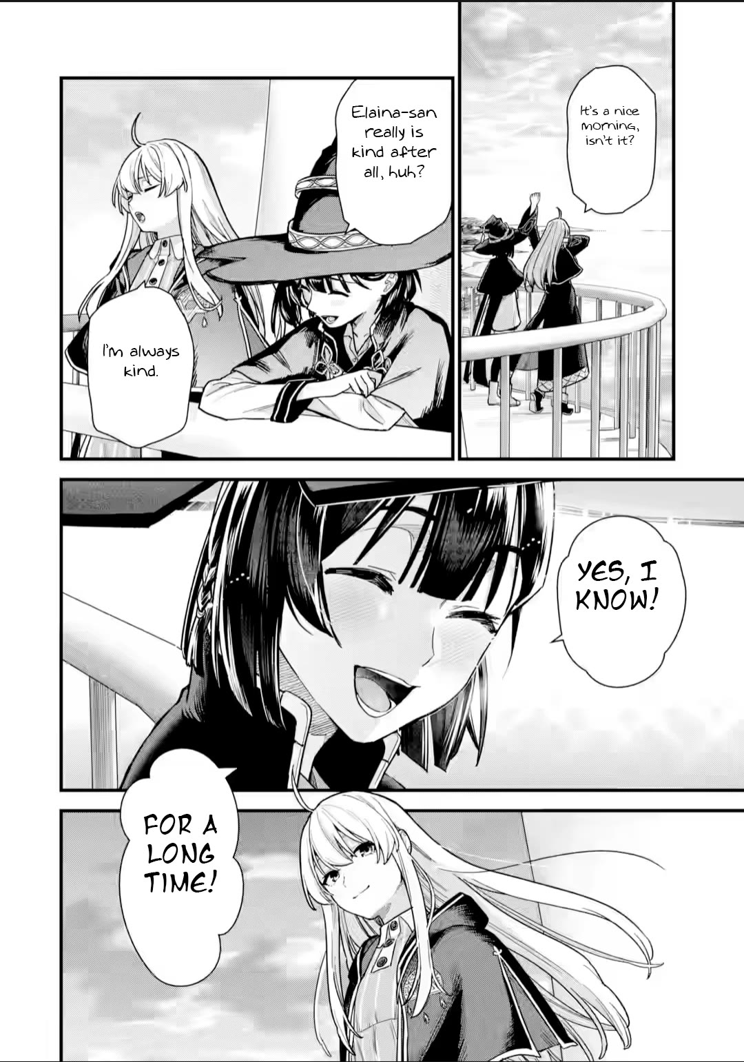 Majo no Tabitabi: The Journey of Elaina Chapter 26.2 page 15 - Chapter 26.2: Journeying The Sea Route(Final Part)