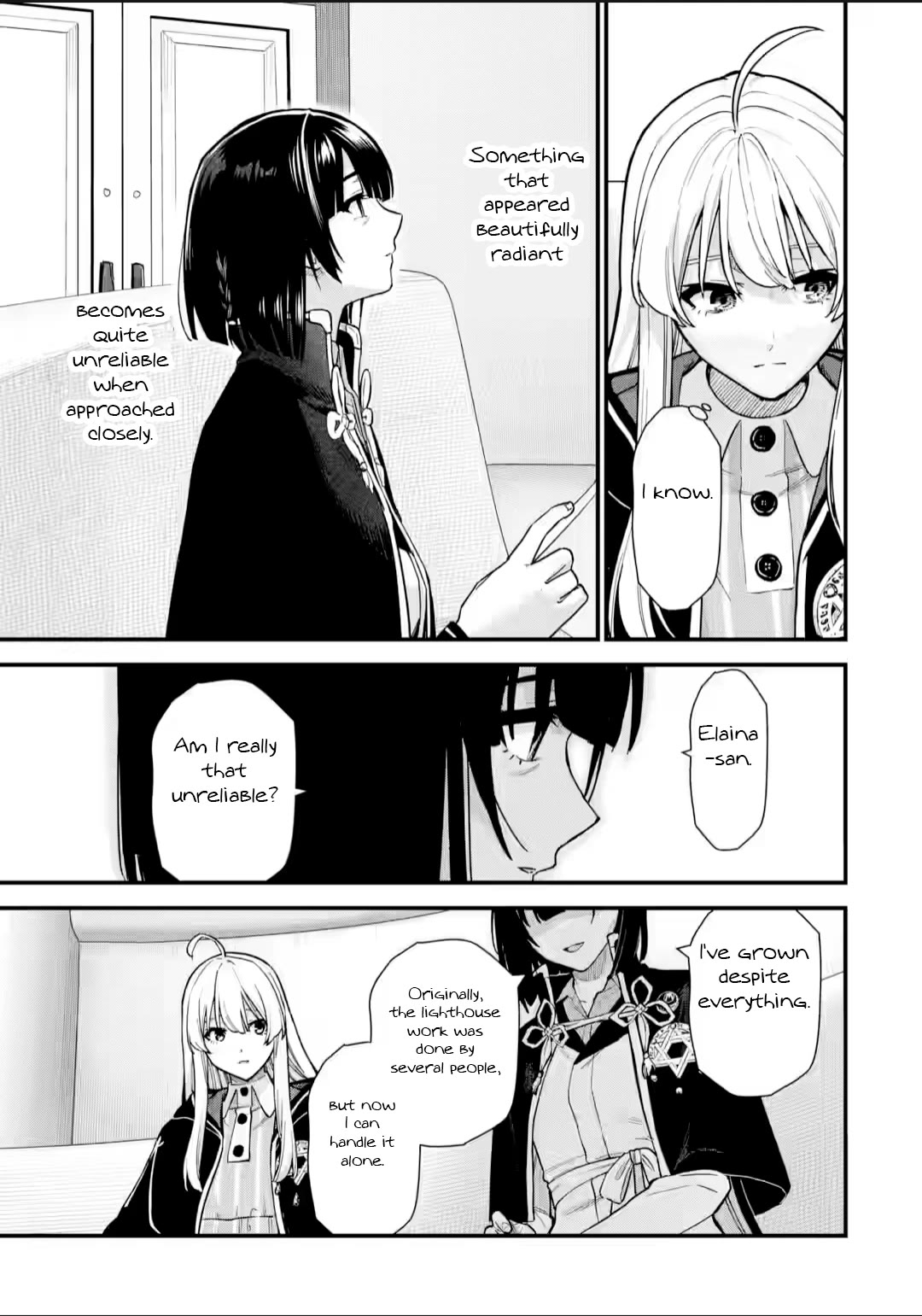 Majo no Tabitabi: The Journey of Elaina Chapter 26.2 page 4 - Chapter 26.2: Journeying The Sea Route(Final Part)