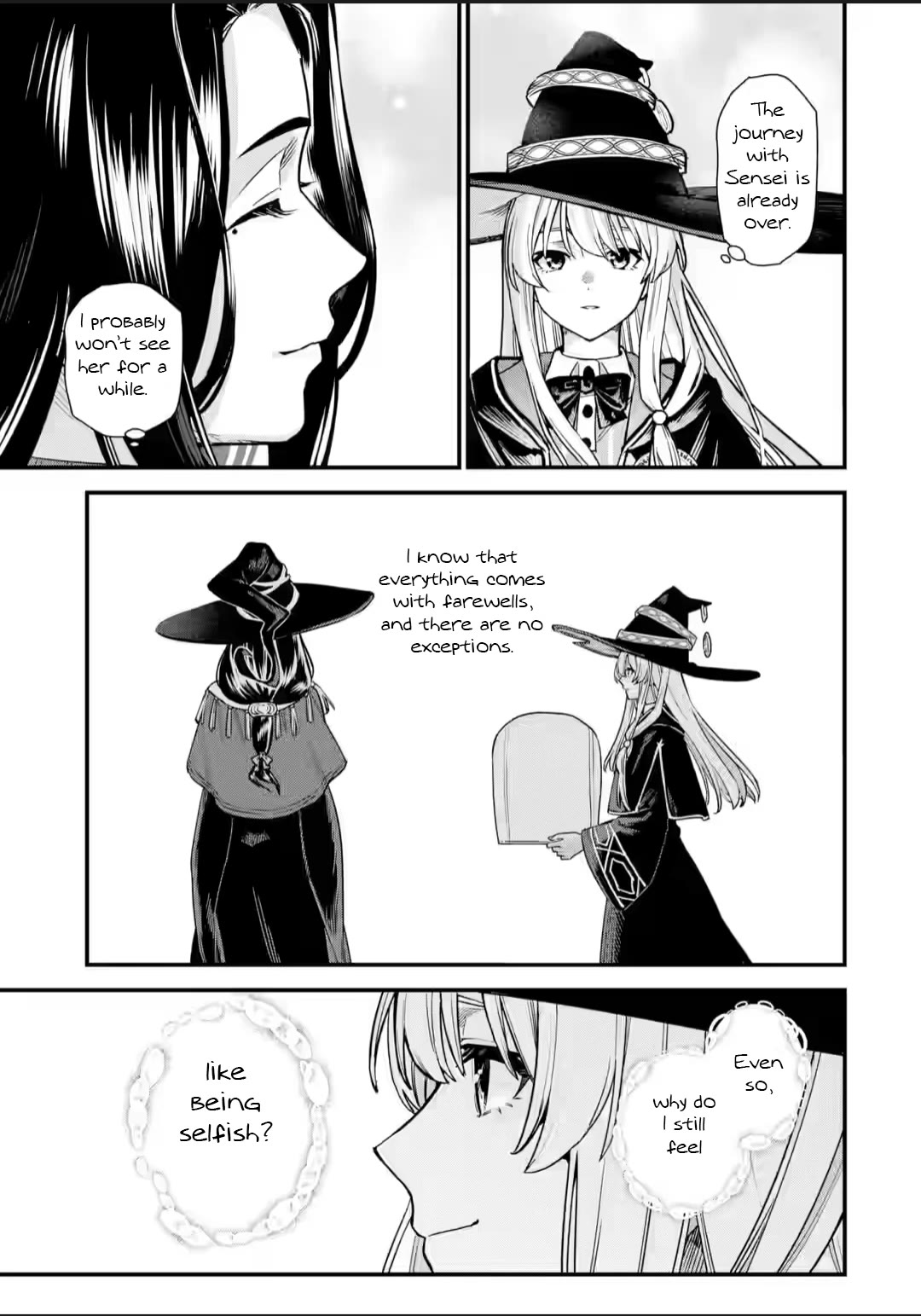 Majo no Tabitabi: The Journey of Elaina Chapter 26.3 page 12 - Chapter 26.3: Journeying The Sea Route(Final Part)