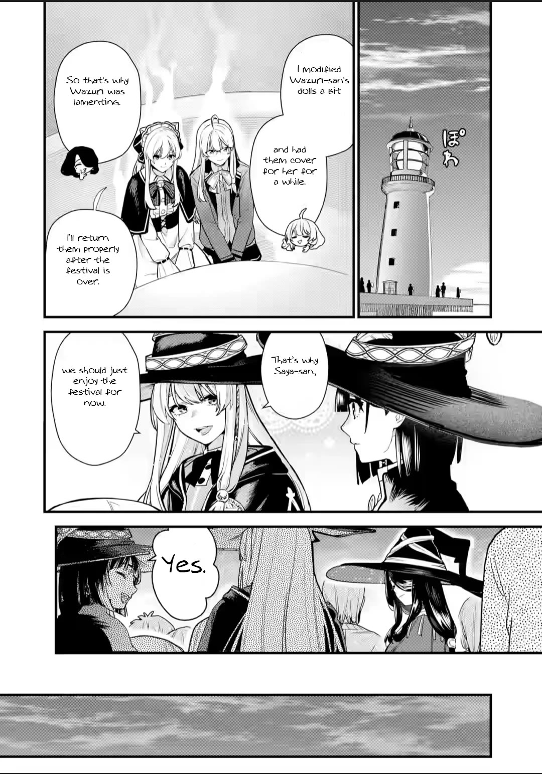 Majo no Tabitabi: The Journey of Elaina Chapter 26.3 page 3 - Chapter 26.3: Journeying The Sea Route(Final Part)