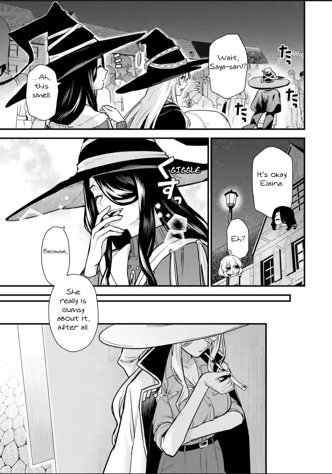 Majo no Tabitabi: The Journey of Elaina Chapter 26.3 page 6 - Chapter 26.3: Journeying The Sea Route(Final Part)