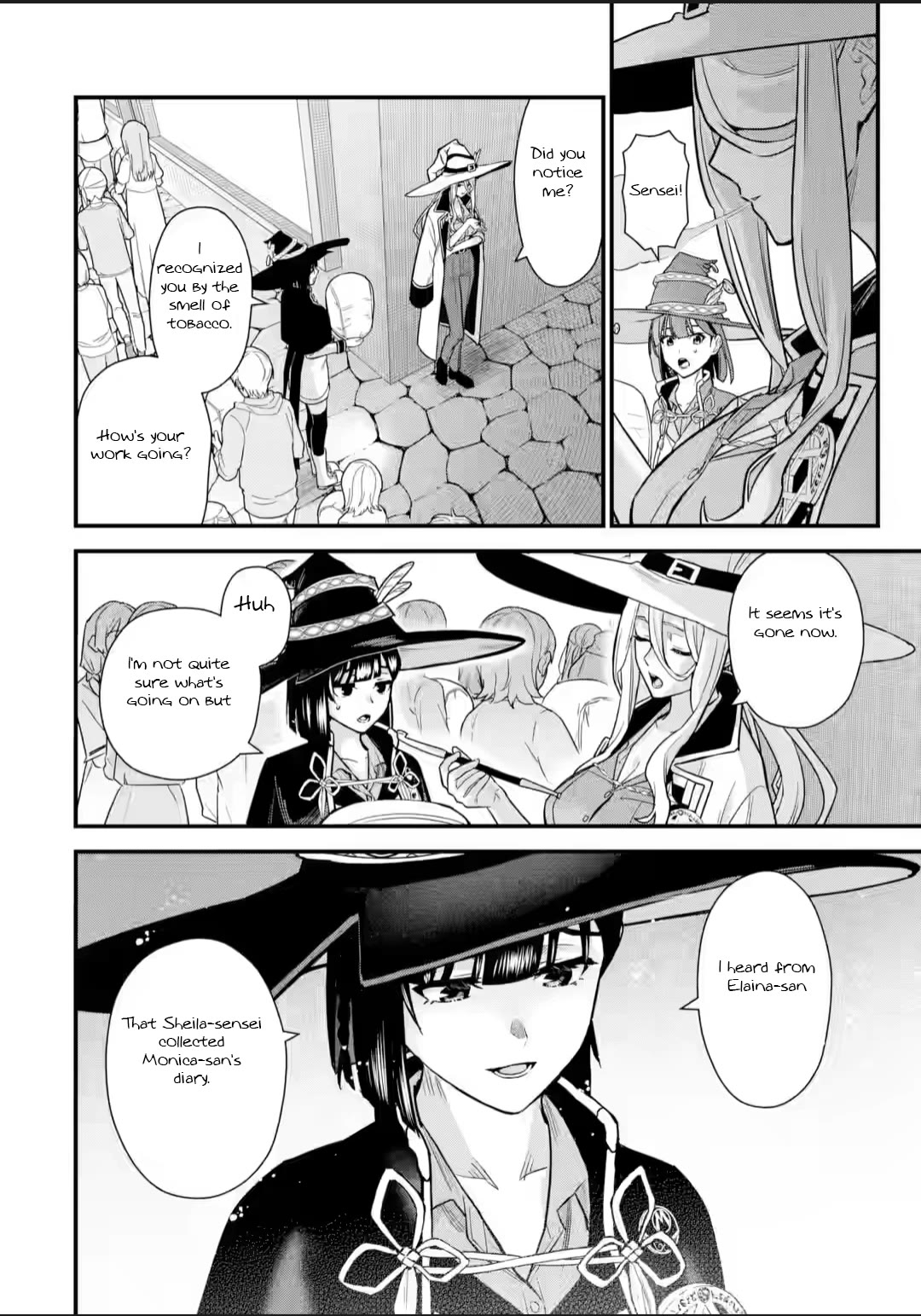 Majo no Tabitabi: The Journey of Elaina Chapter 26.3 page 7 - Chapter 26.3: Journeying The Sea Route(Final Part)