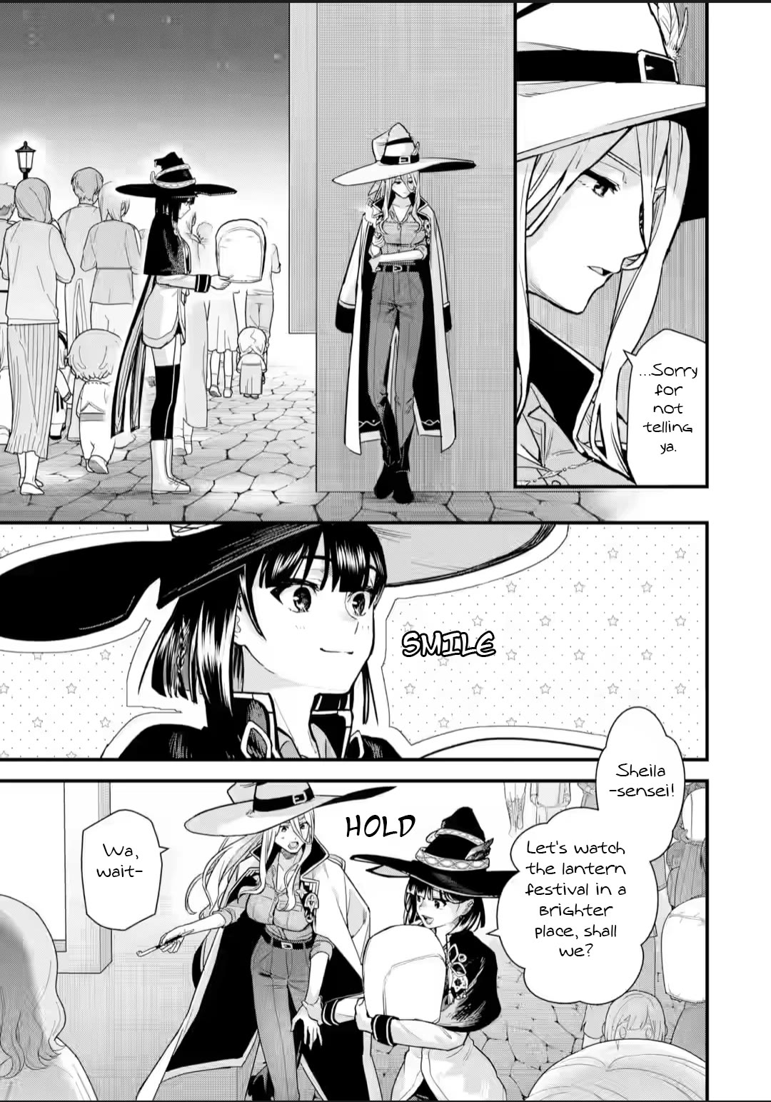 Majo no Tabitabi: The Journey of Elaina Chapter 26.3 page 8 - Chapter 26.3: Journeying The Sea Route(Final Part)