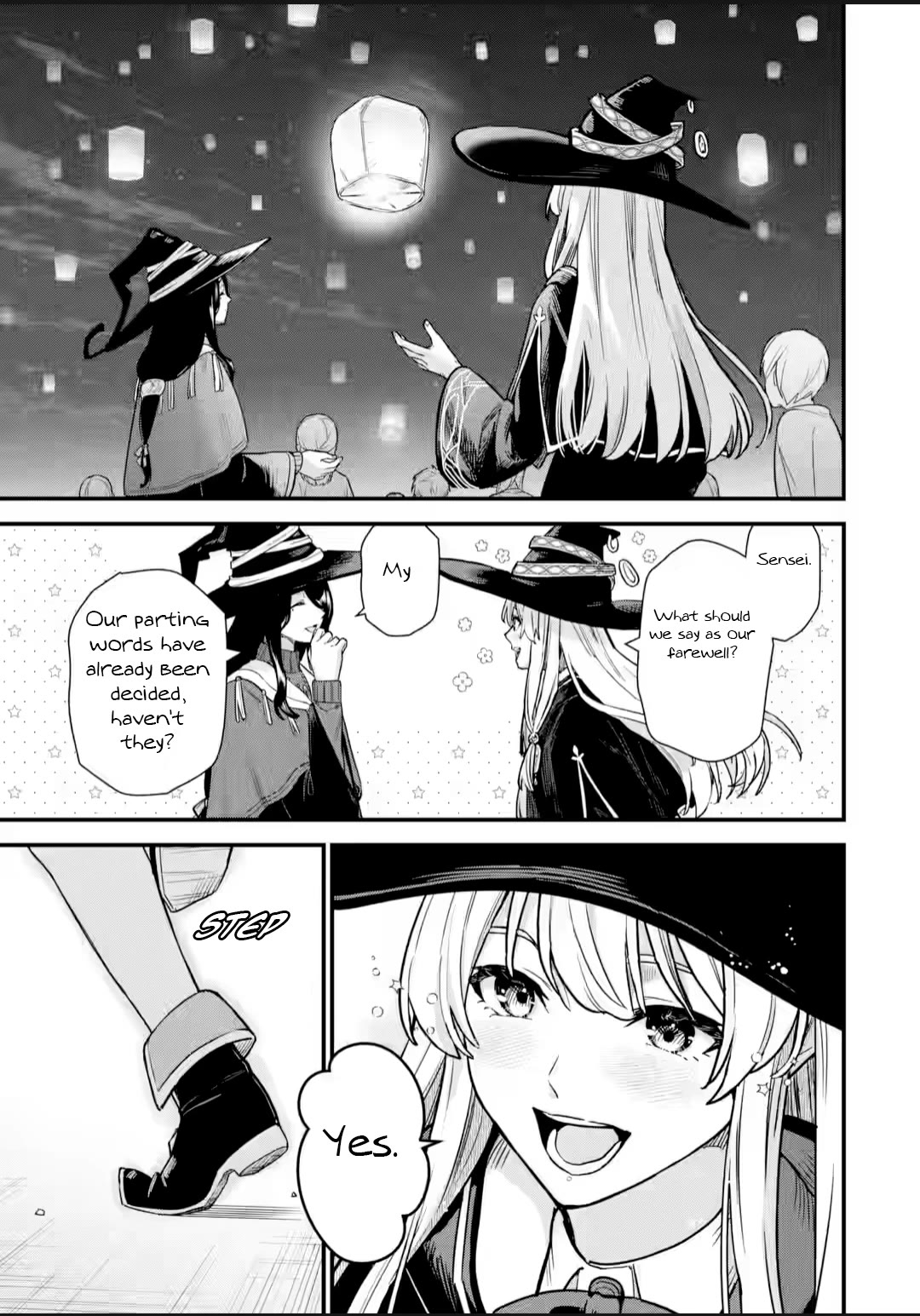 Majo no Tabitabi: The Journey of Elaina Chapter 26.4 page 2 - Chapter 26.4: Journeying The Sea Route(Final Part) [END]